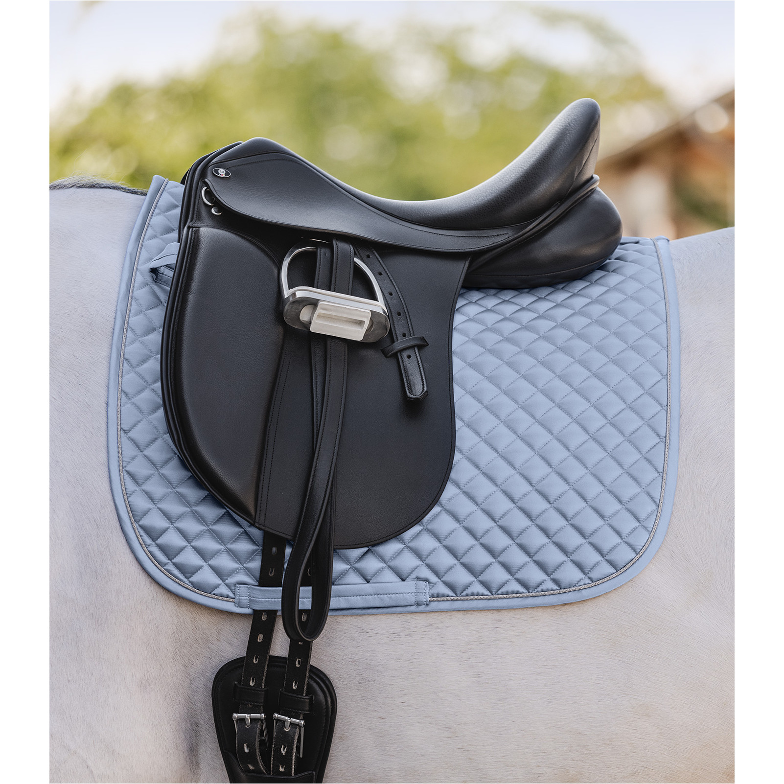 Schabracke FELIX GLAM pastellblau