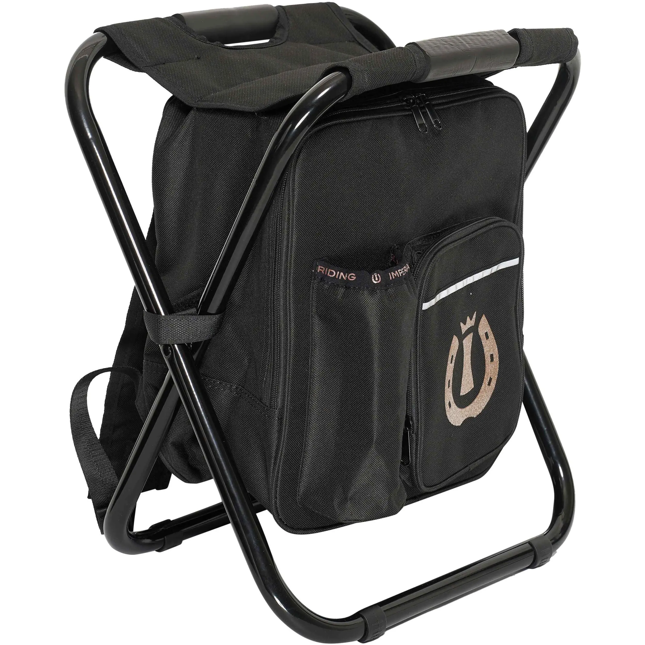 Rucksack mit Kühlfach & Sitzfunktion IRHTake a seat schwarz