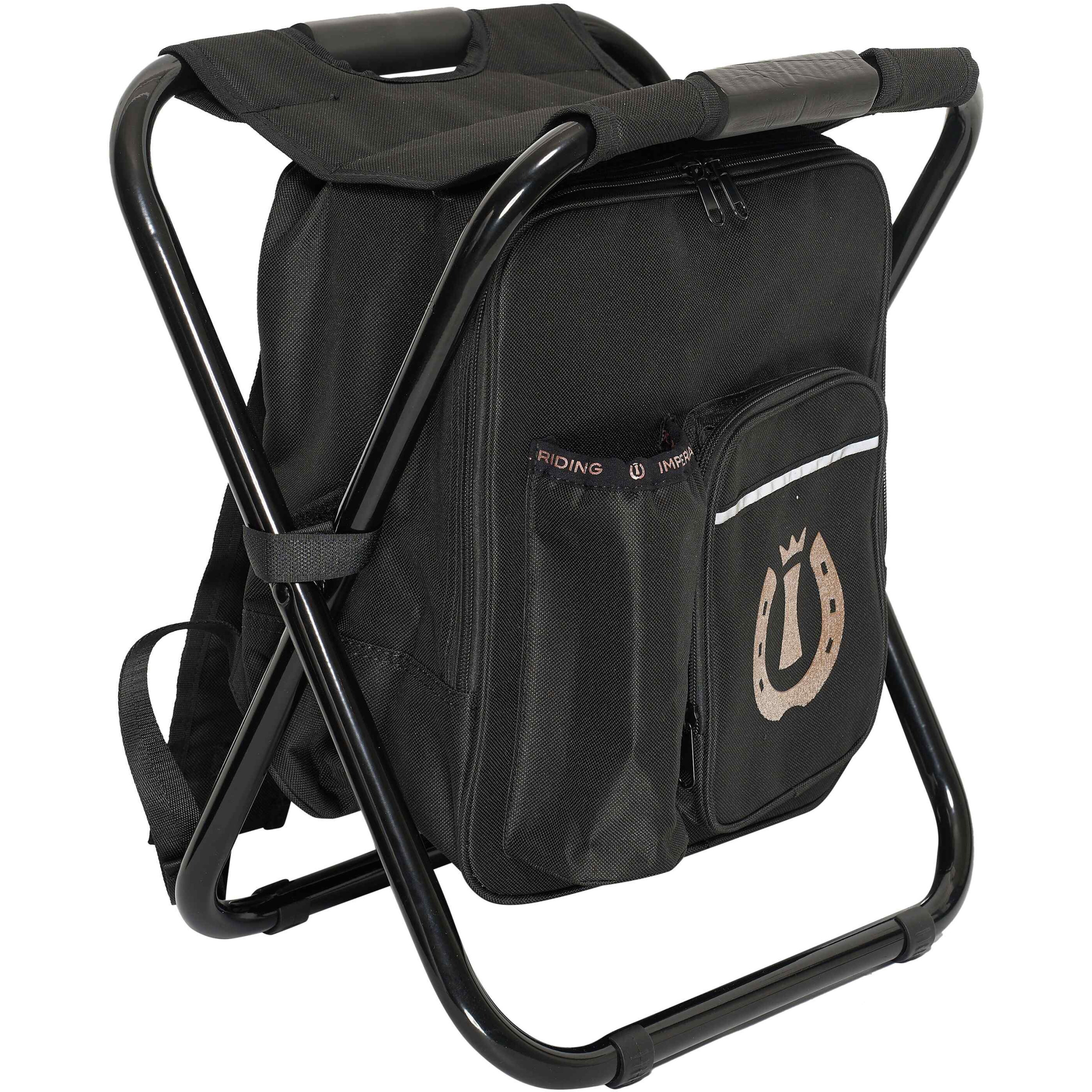 Rucksack mit Kühlfach & Sitzfunktion IRHTake a seat schwarz