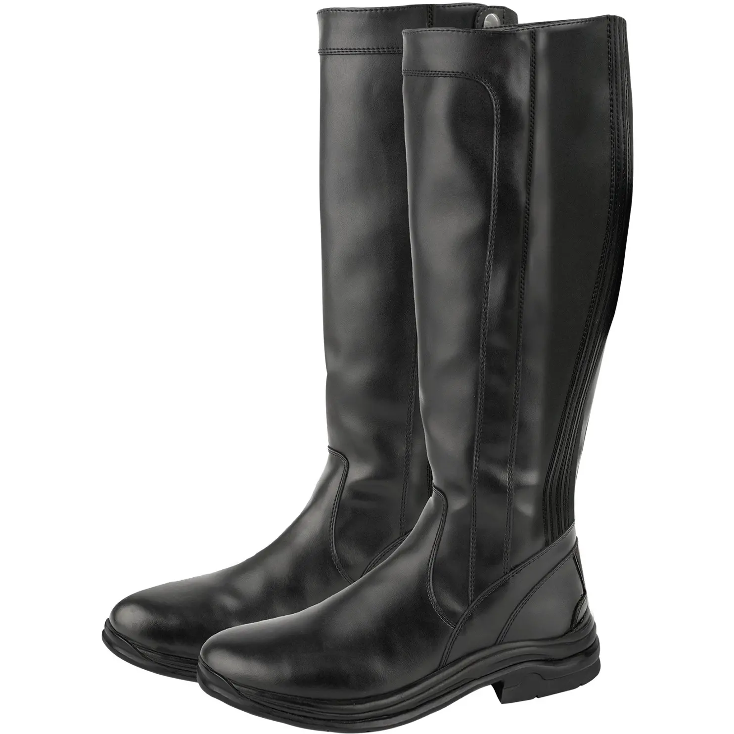 Damen Winter Reitstiefel CLEVER COMFORT schwarz