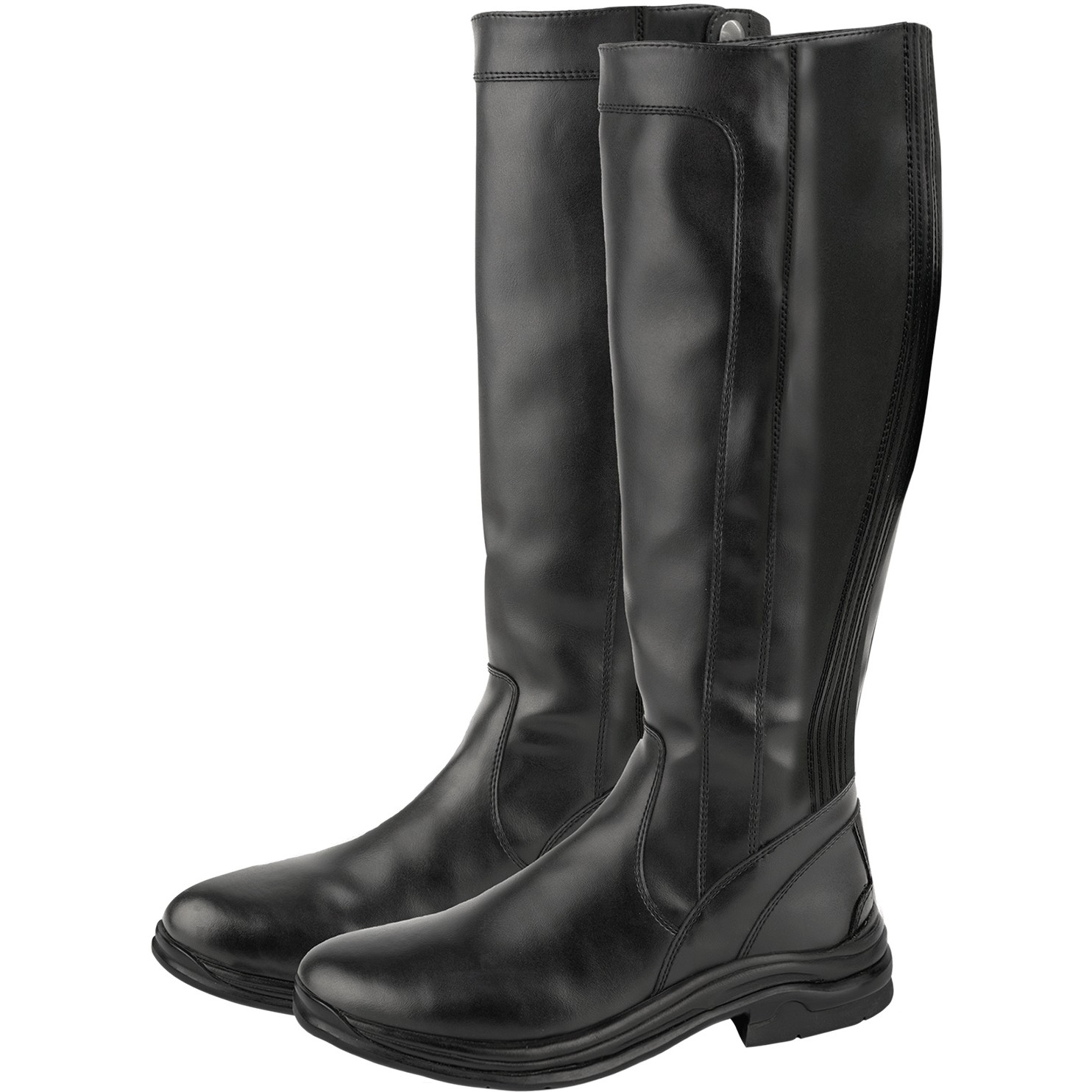 Damen Winter Reitstiefel CLEVER COMFORT schwarz