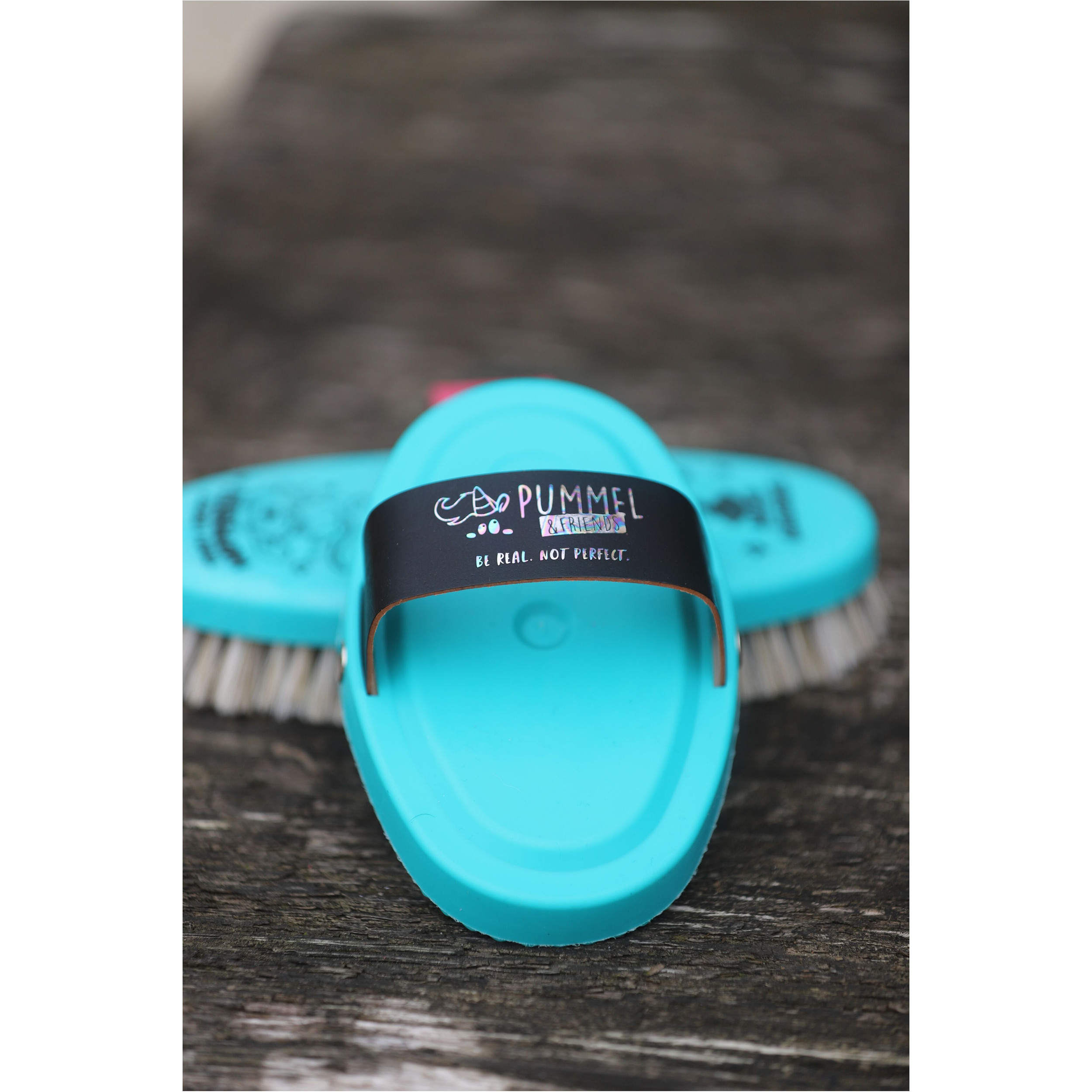 Striegel Pummel MOOH türkis/pink Striegel Pummel MOOH türkis/pink