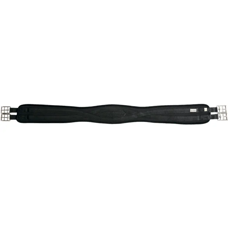 Sattelgurt Klimatex ohne Elast CLASSIC schwarz