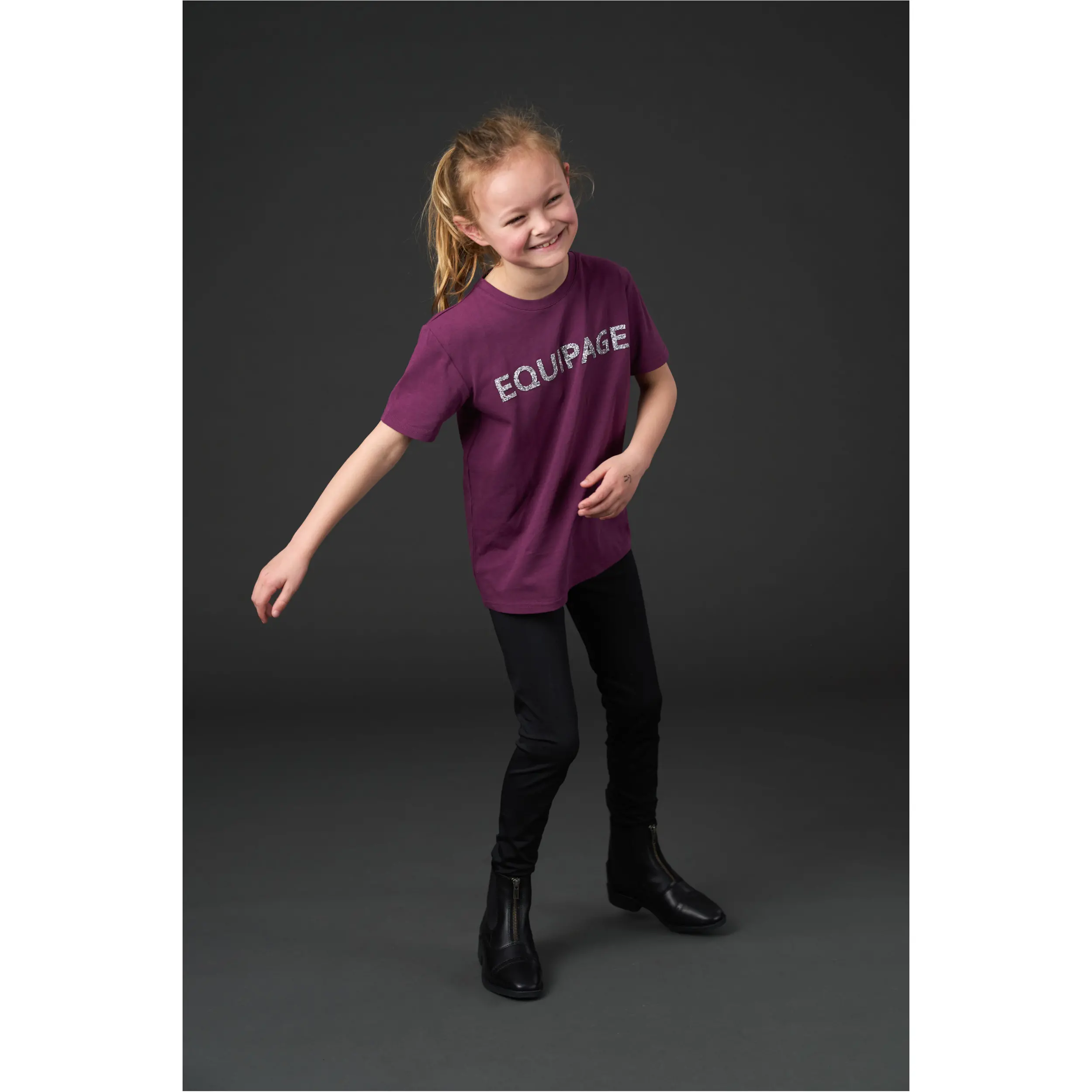 Kinder T-Shirt TELINA italian plum Kinder T-Shirt TELINA italian plum