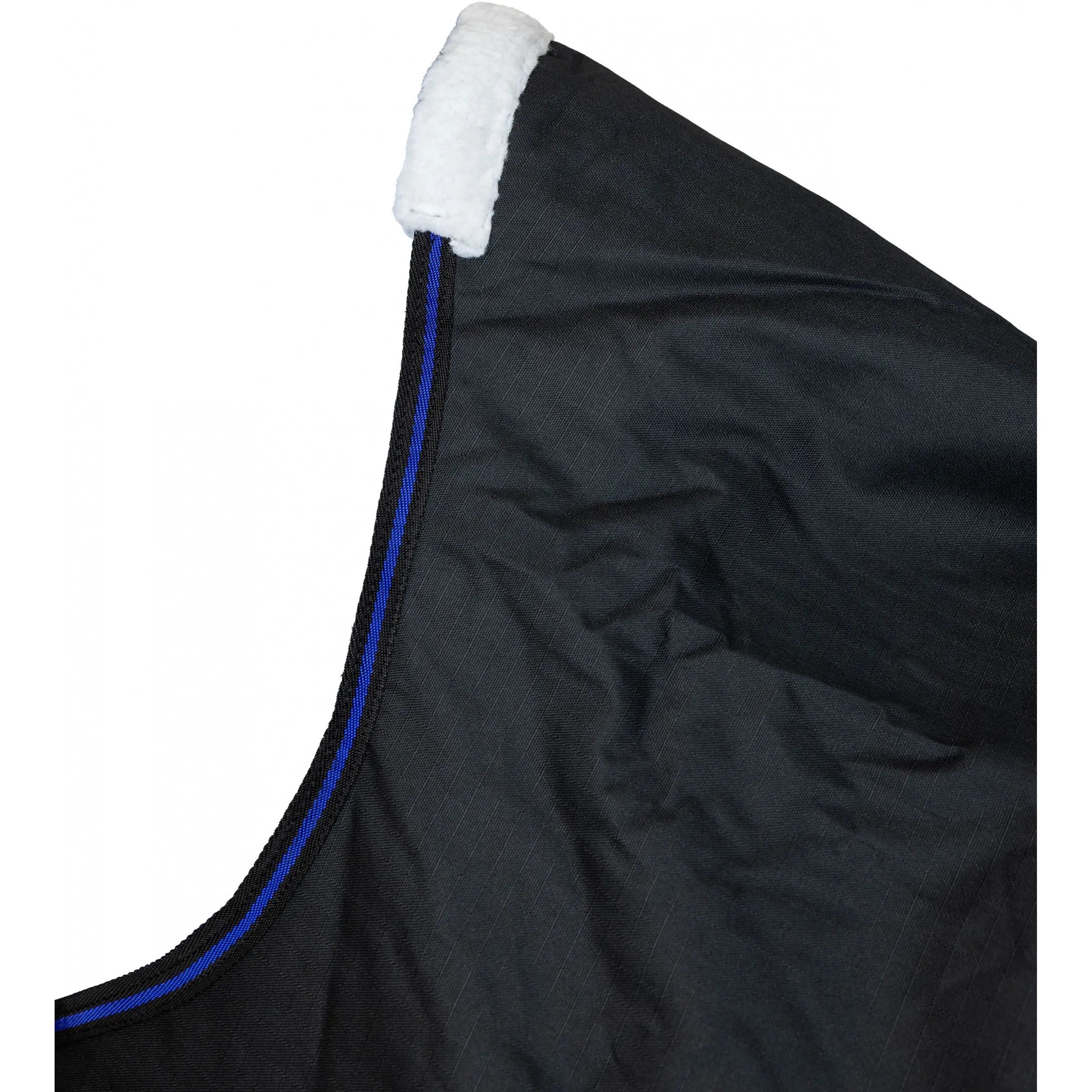 Winterdecke High Neck 200g Füllung 600D BASICLINE schwarz/royalblau