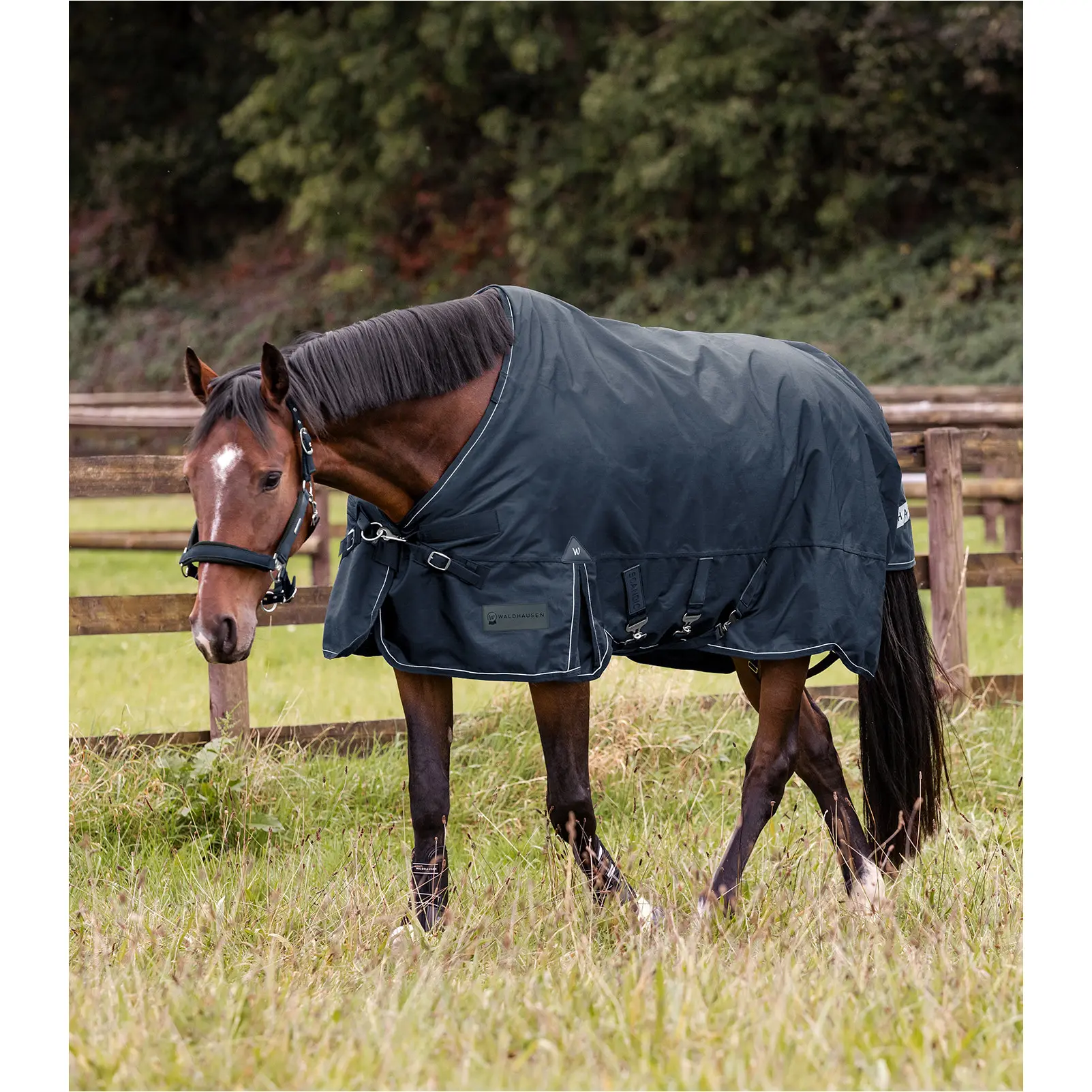 Outdoordecke Multi-Layer 150g/50g Füllung 1200D SCANDIC nachtblau