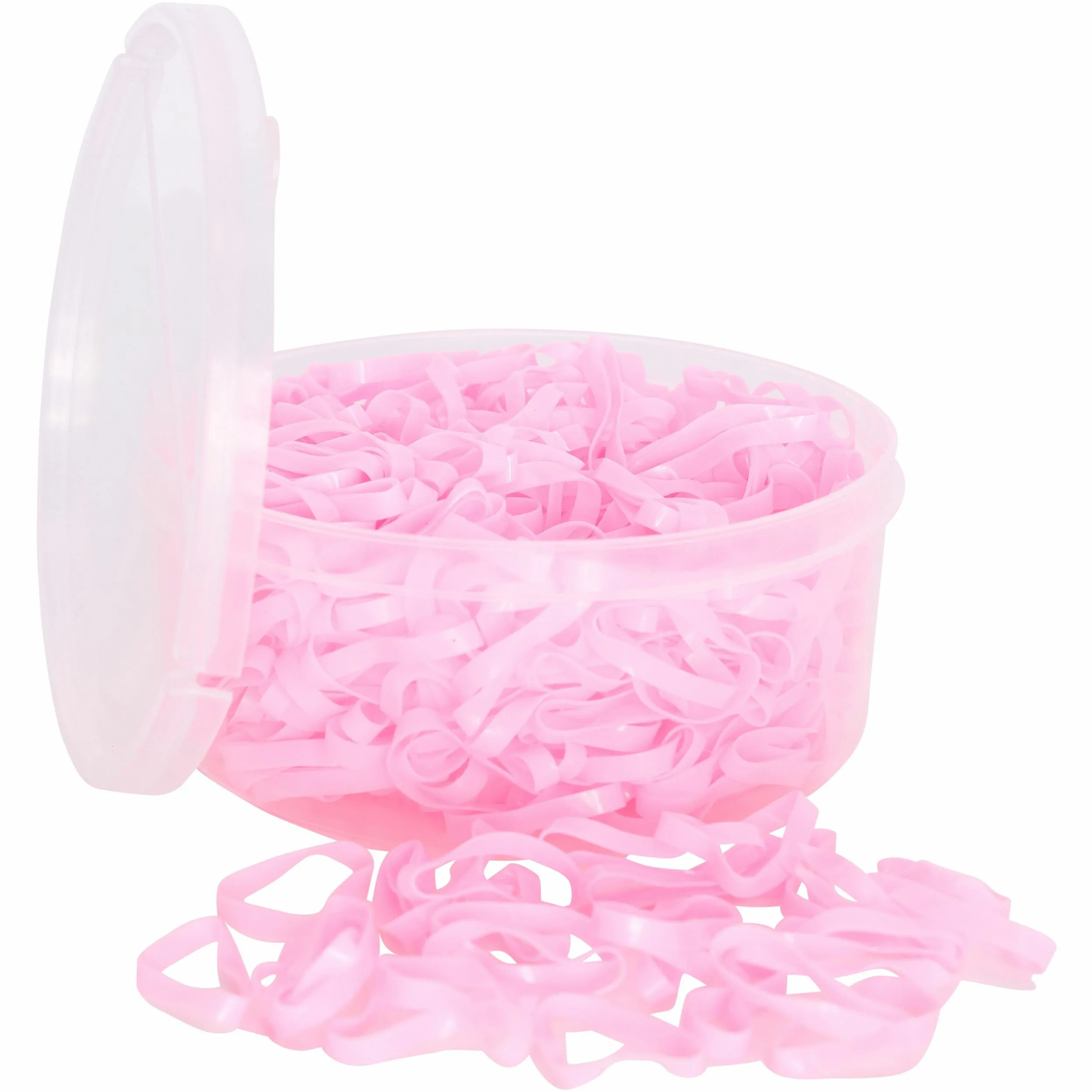 Einflechtgummis extra breit und weich IRH pink