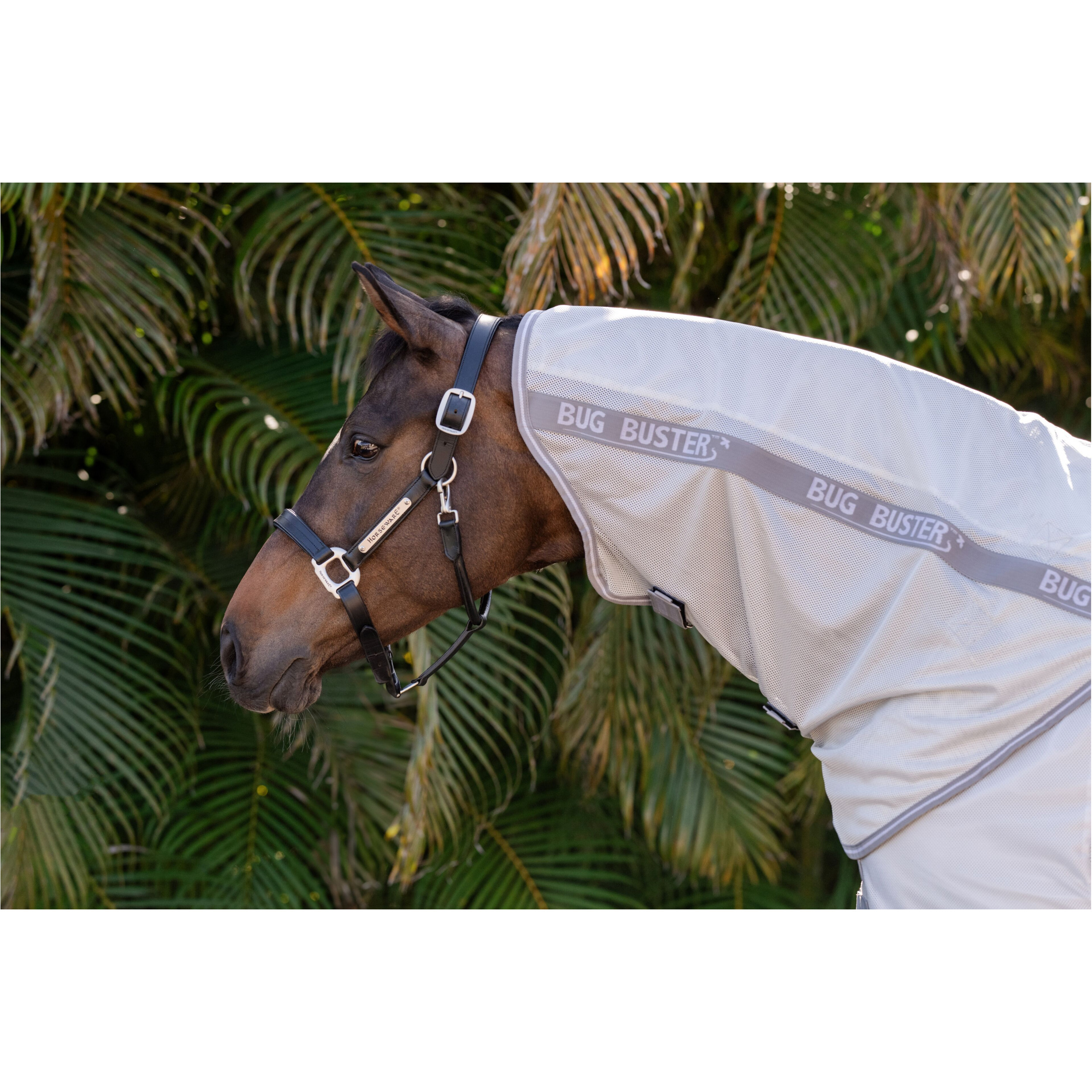 Halsteil AMIGO Bug Buster Hood silver/titanium grey