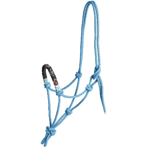 Knotenhalfter azurblau