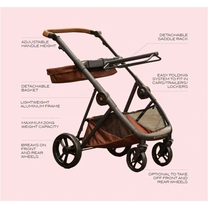 Sattelwagen IRHCarry Light gun metal metallic