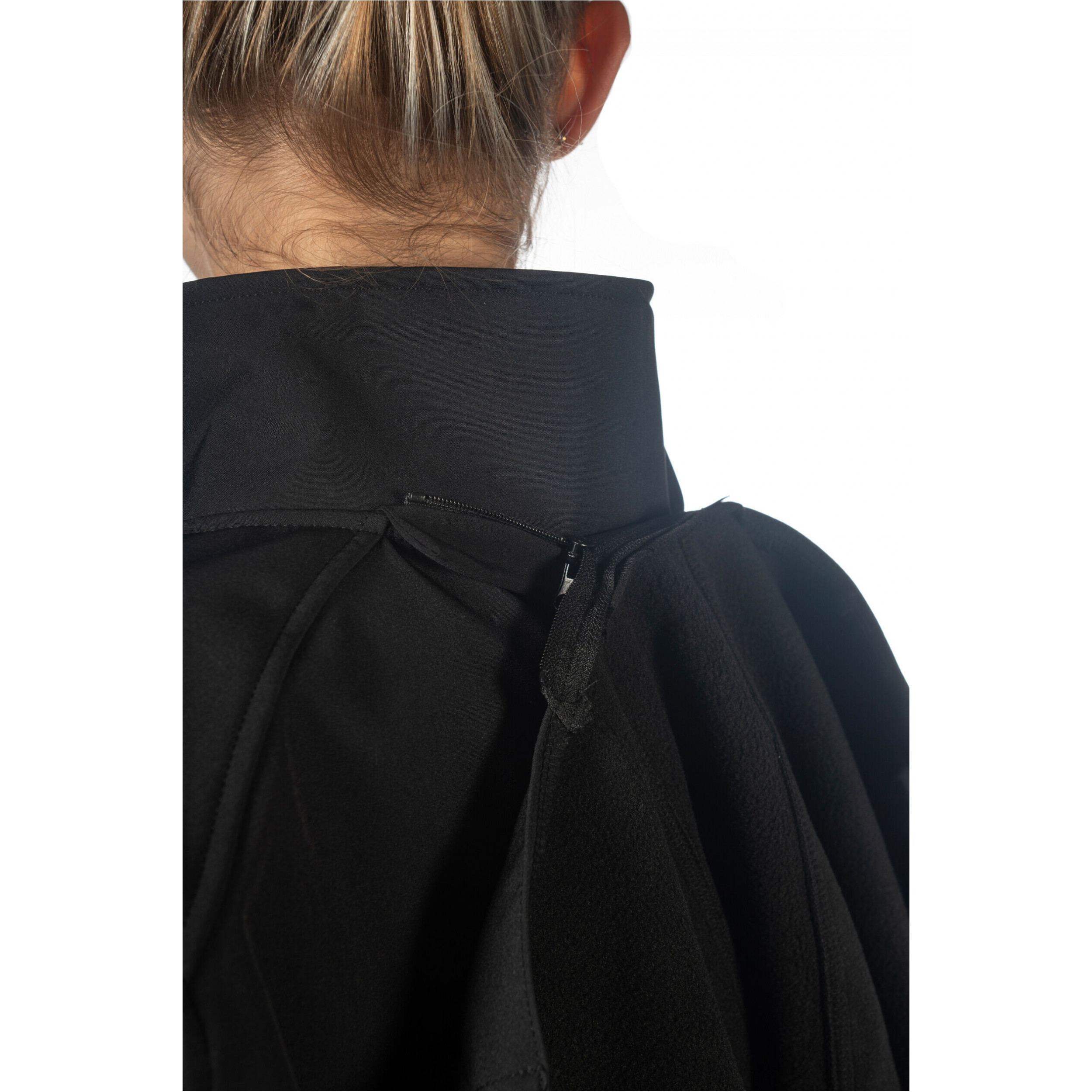 Kinder Softshelljacke CREW schwarz