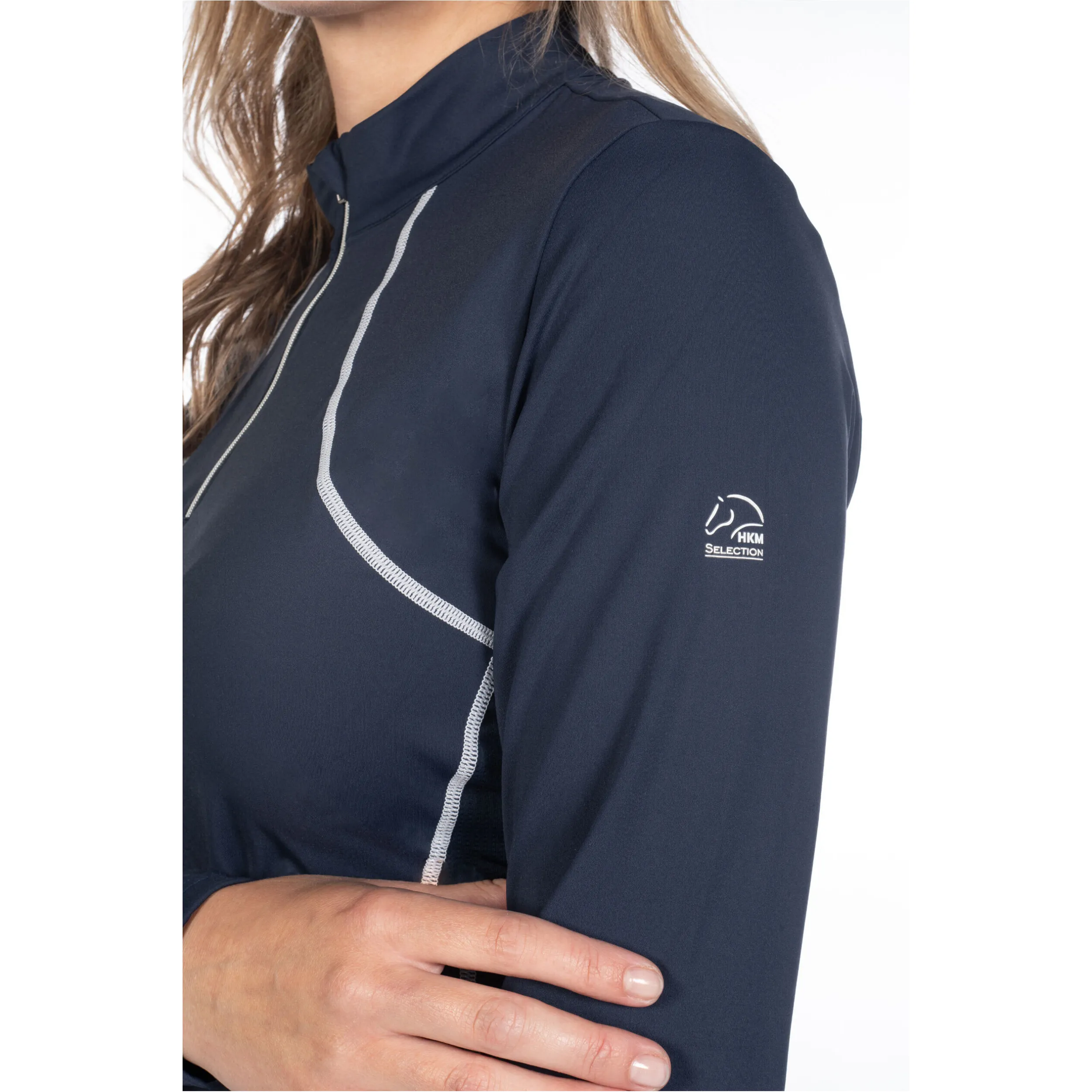 Damen Funktionsshirt Langarm ARUBA dunkelblau