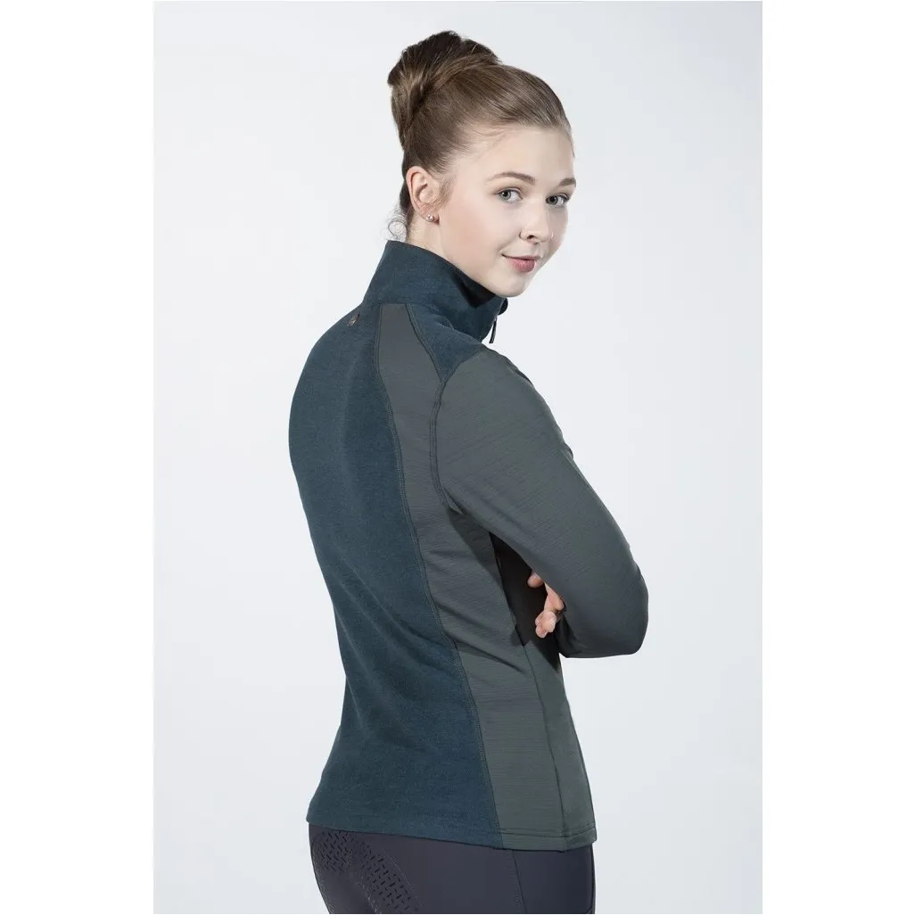 Damen Funktionsshirt DUO dunkelgrün