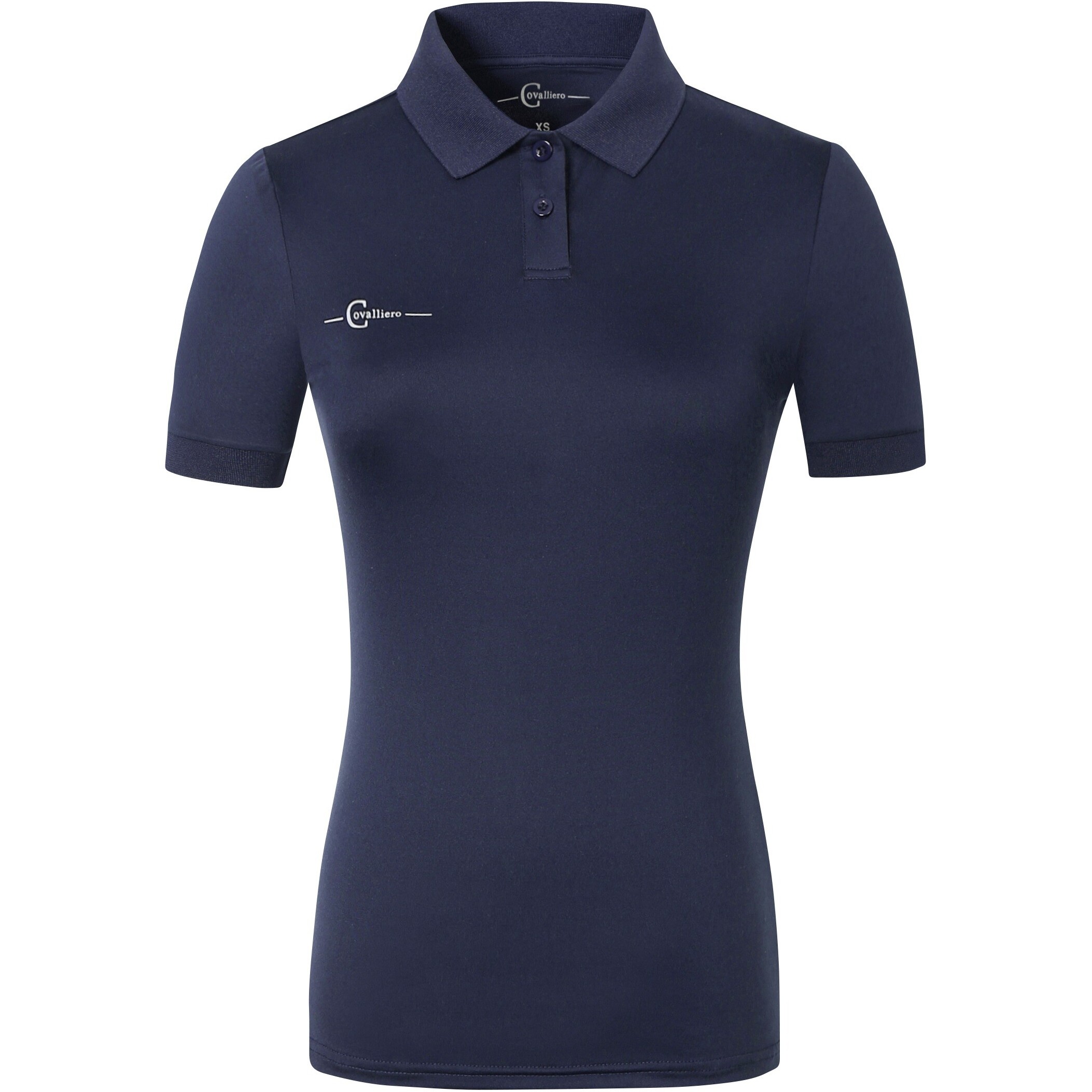 Damen Poloshirt navy