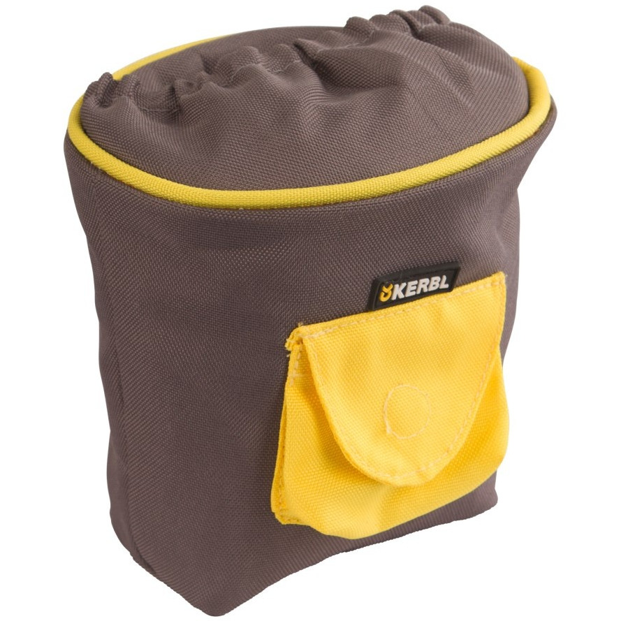 Futtertasche PRO grau/gelb 14x11x14cm