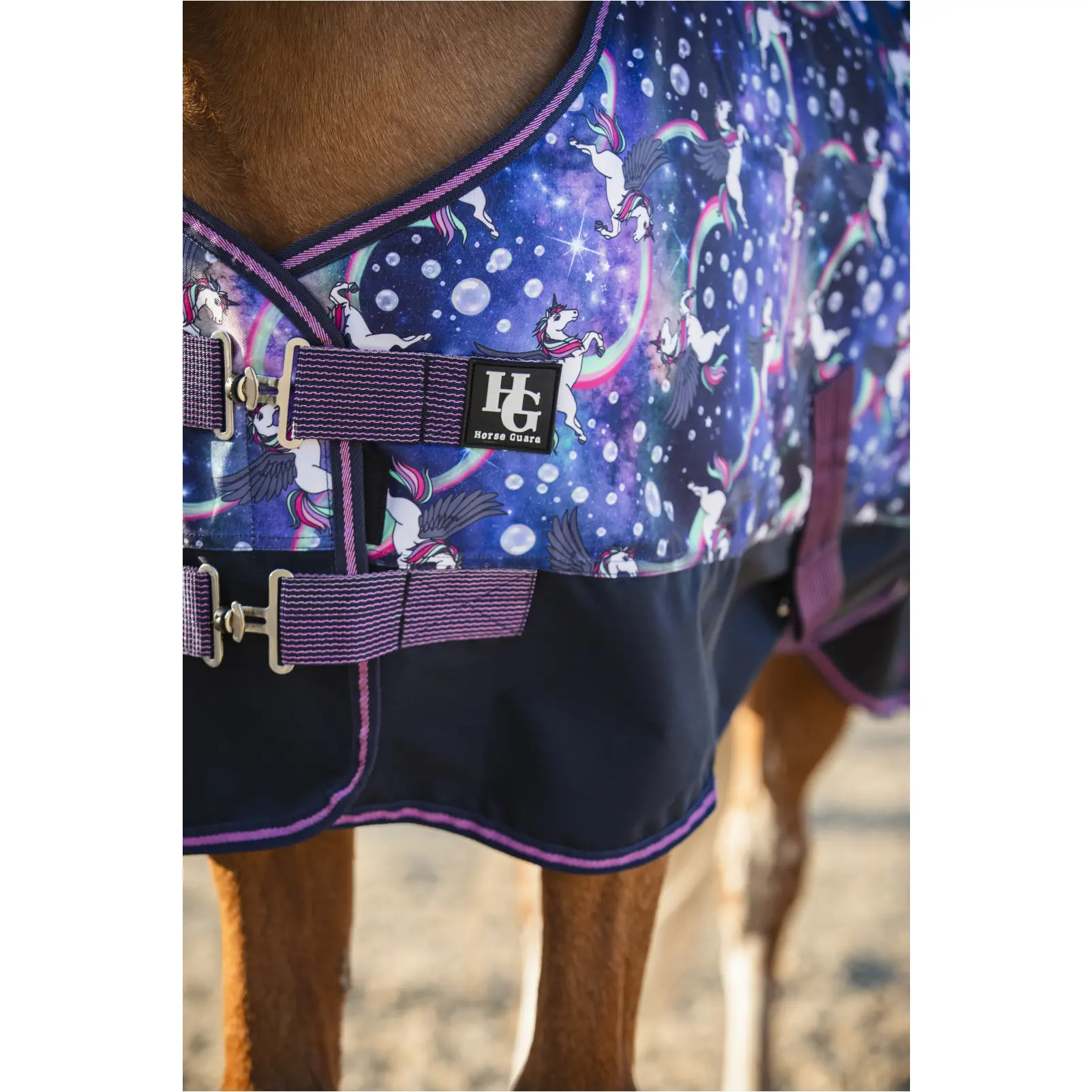 Turnoutdecke 100g Füllung 600D JOSH PONY dutch blue