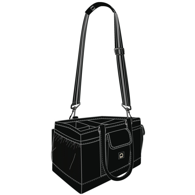 Putztasche SQUARED schwarz Putztasche SQUARED schwarz