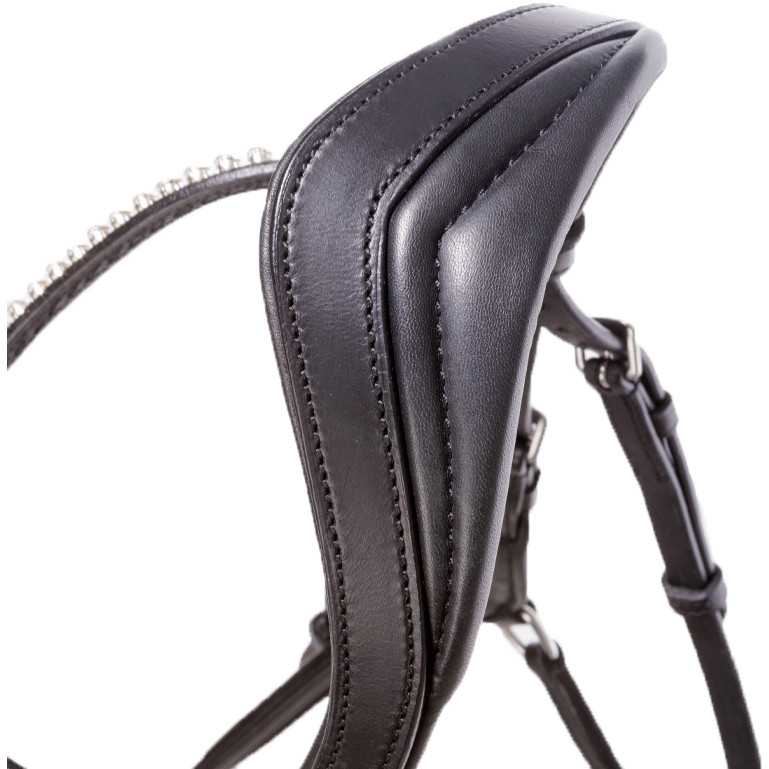 Trensenzaum mit mexikanischem Reithalfter LUCIA schwarz