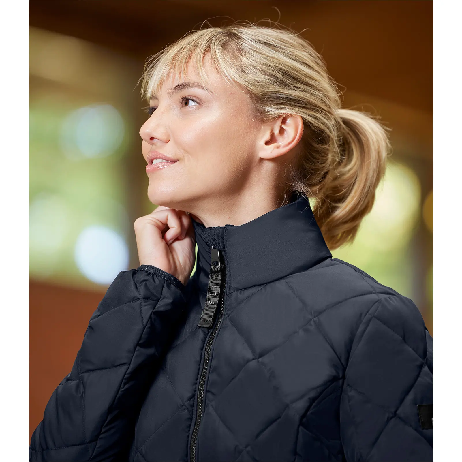 Damen Lightweight Jacke MONZA tiefblau