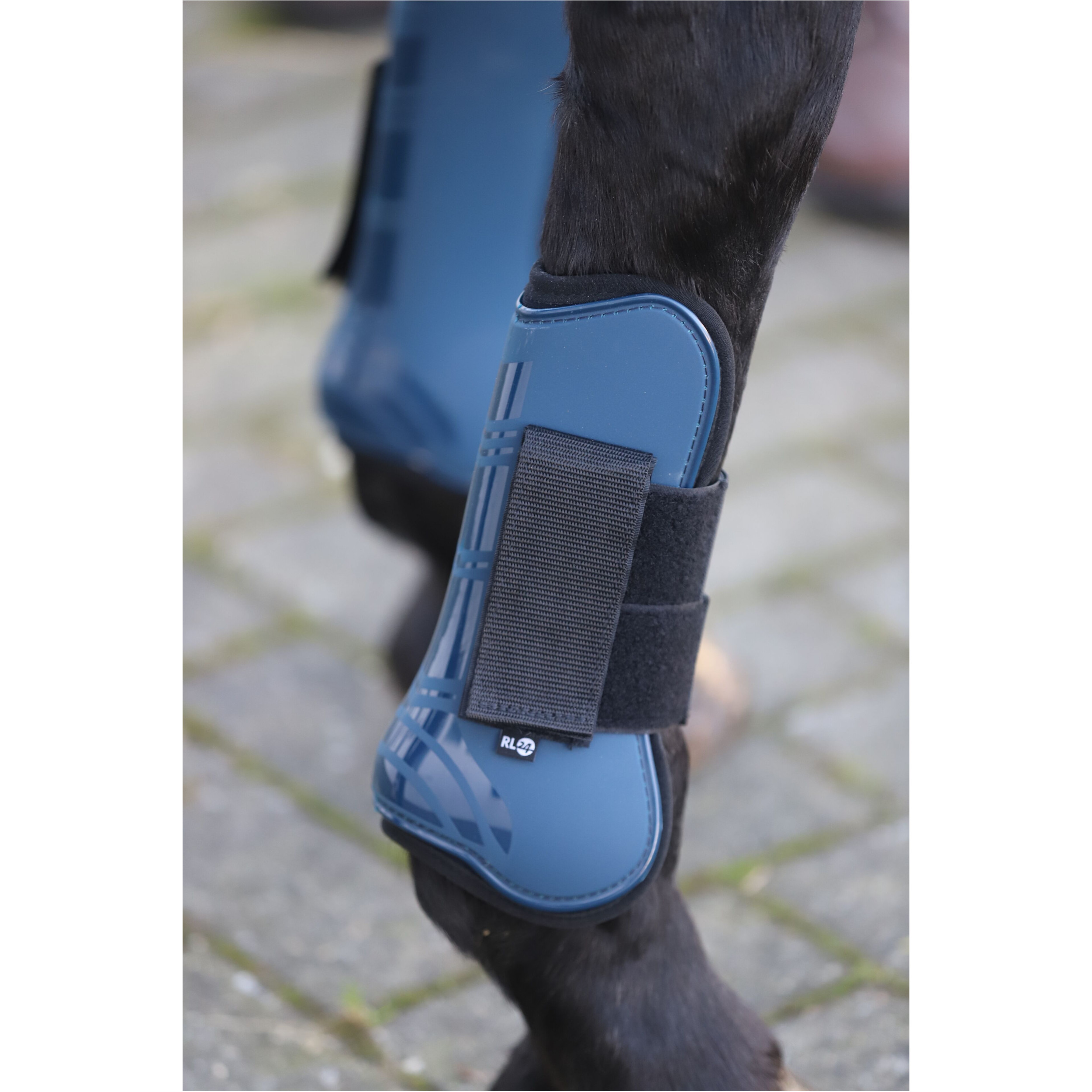 Gamaschen & Streichkappen (4er Set) dunkelblau Gamaschen & Streichkappen (4er Set) dunkelblau