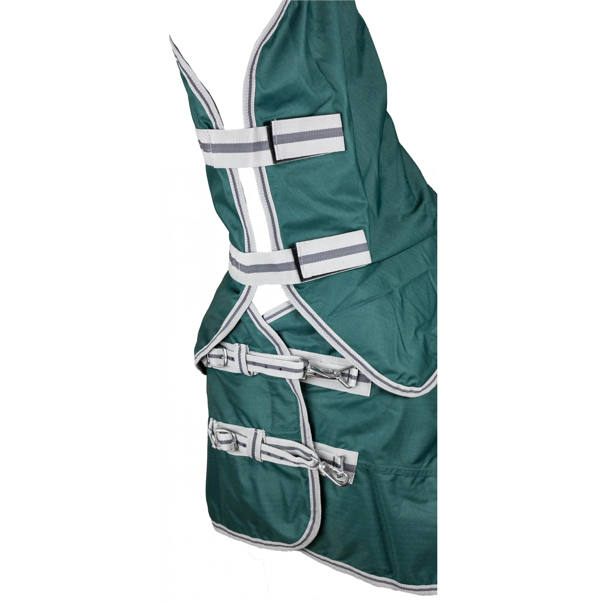 Weidedecke Full Neck Polarfleece 600D BASICLINE grün