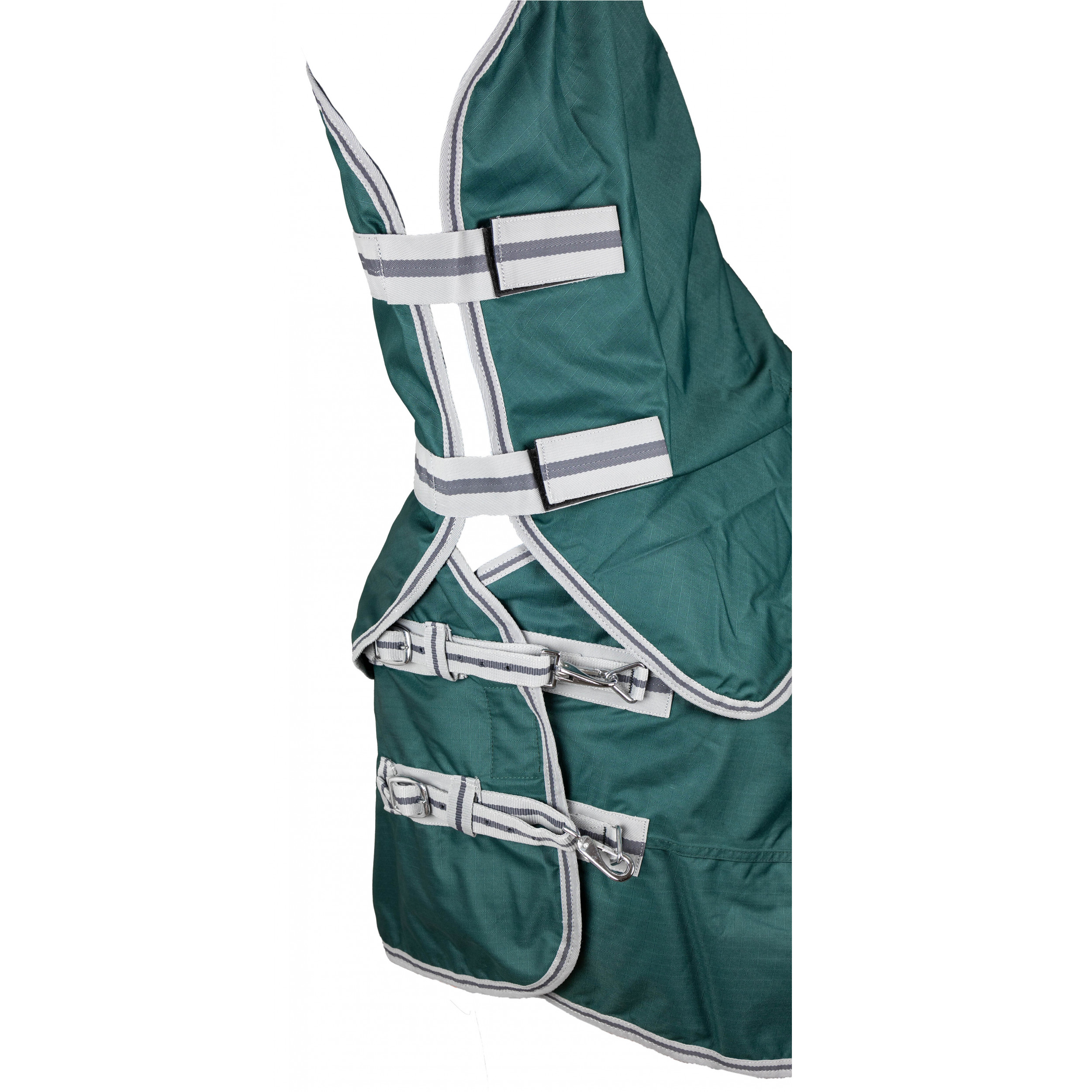 Weidedecke Full Neck Polarfleece 600D BASICLINE grün
