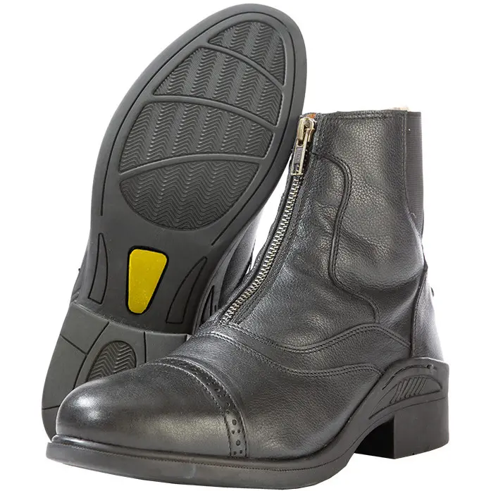 Stiefelette LUCIUS Softleder schwarz