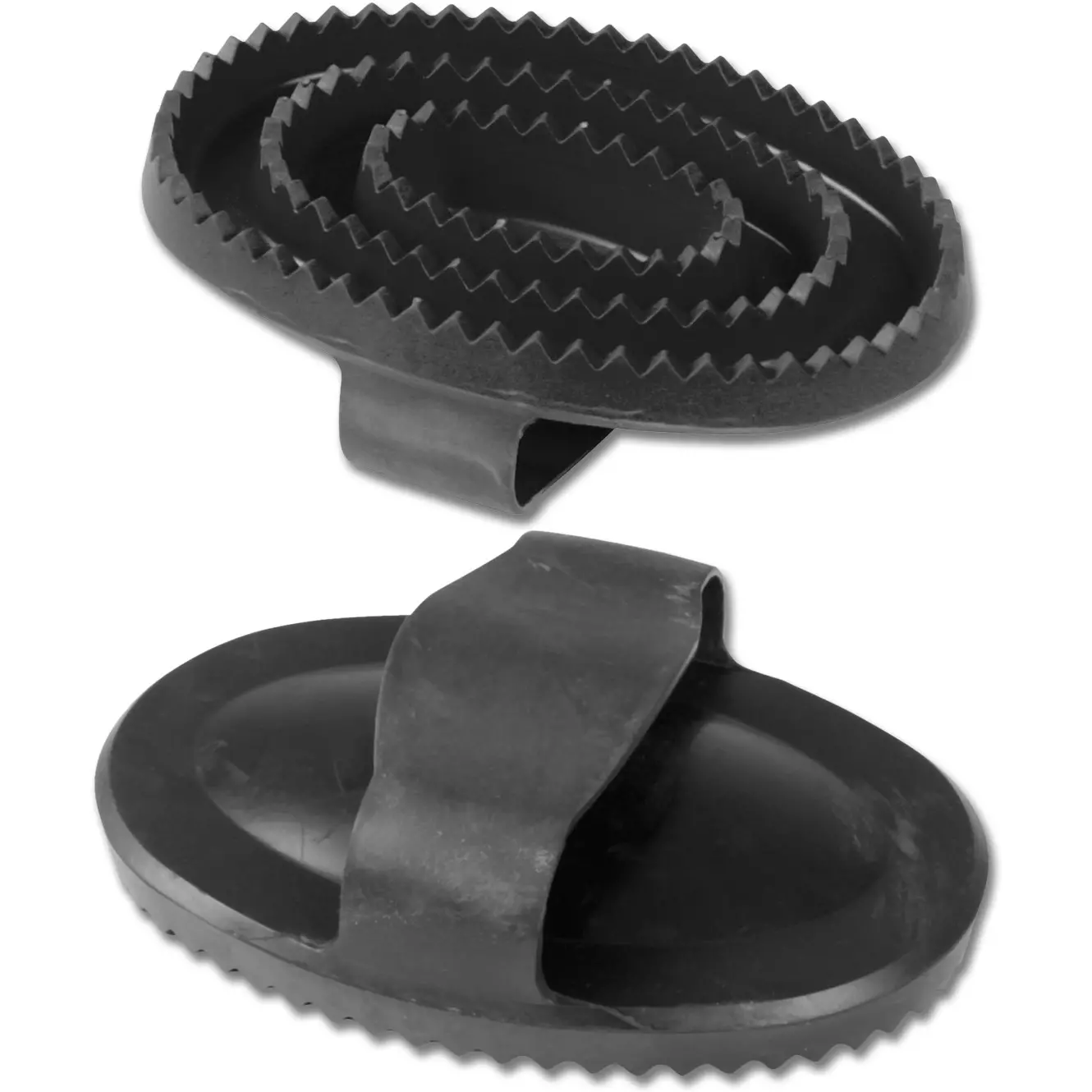 Kinder-Gummistriegel schwarz klein