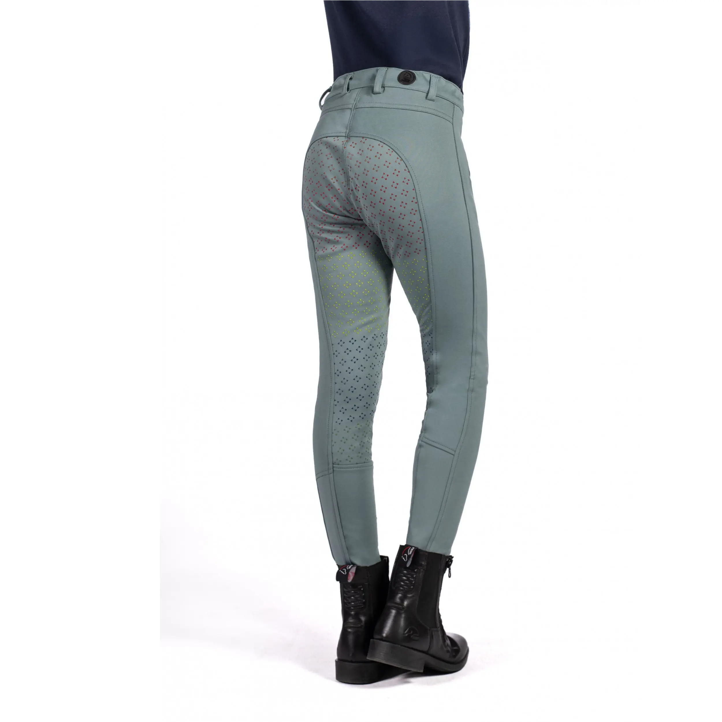 Kinder Reithose Silikon Vollbesatz MIA salbei Kinder Reithose Silikon Vollbesatz MIA salbei