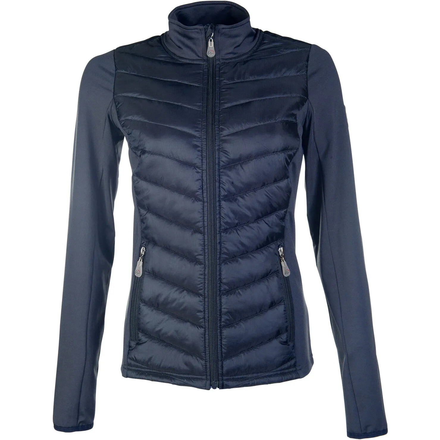 Damen Jersey-/Nylonjacke PRAG STYLE dunkelblau