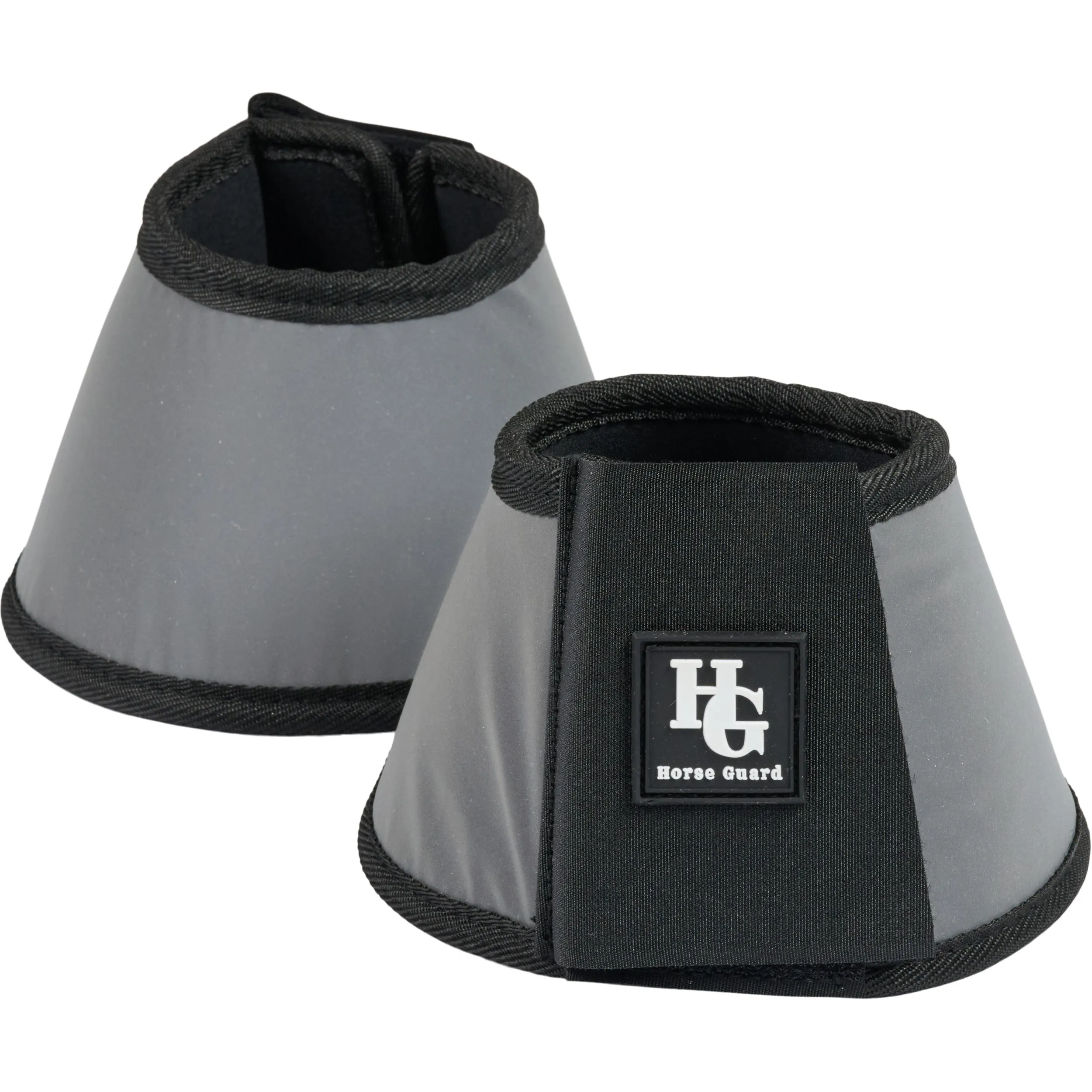 Hufglocken TOTALLY REFLECTIVE schwarz reflex 