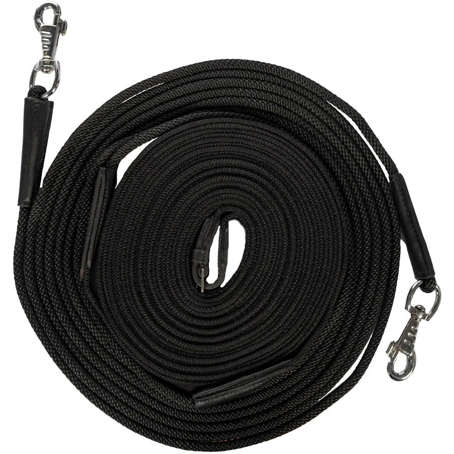 Doppellonge SLIM schwarz 18m