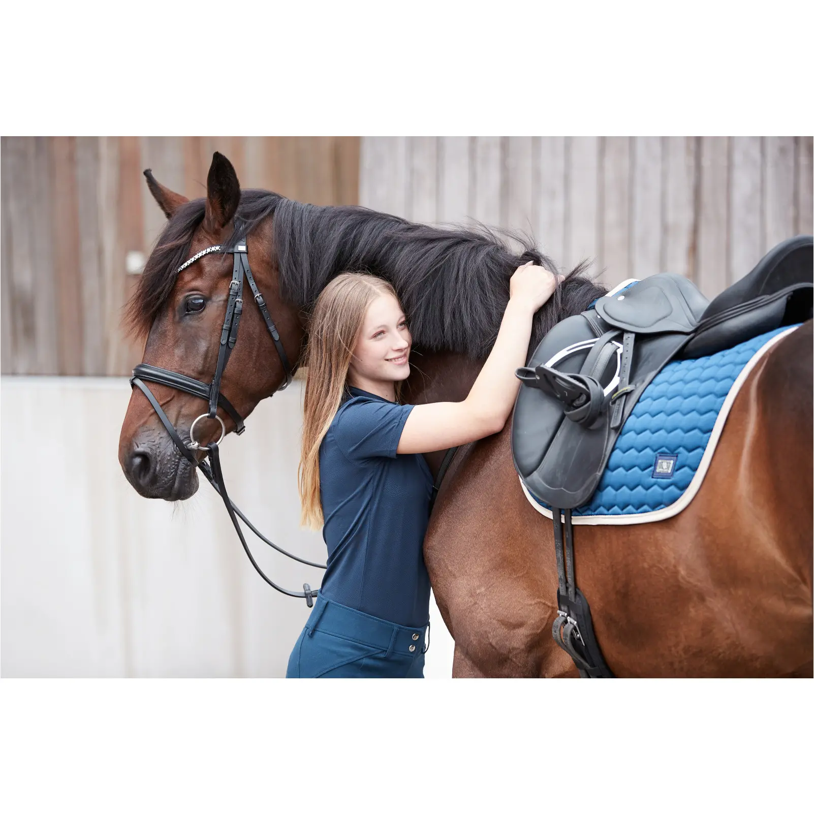 Damen Turniershirt Half-zip HASTY navy