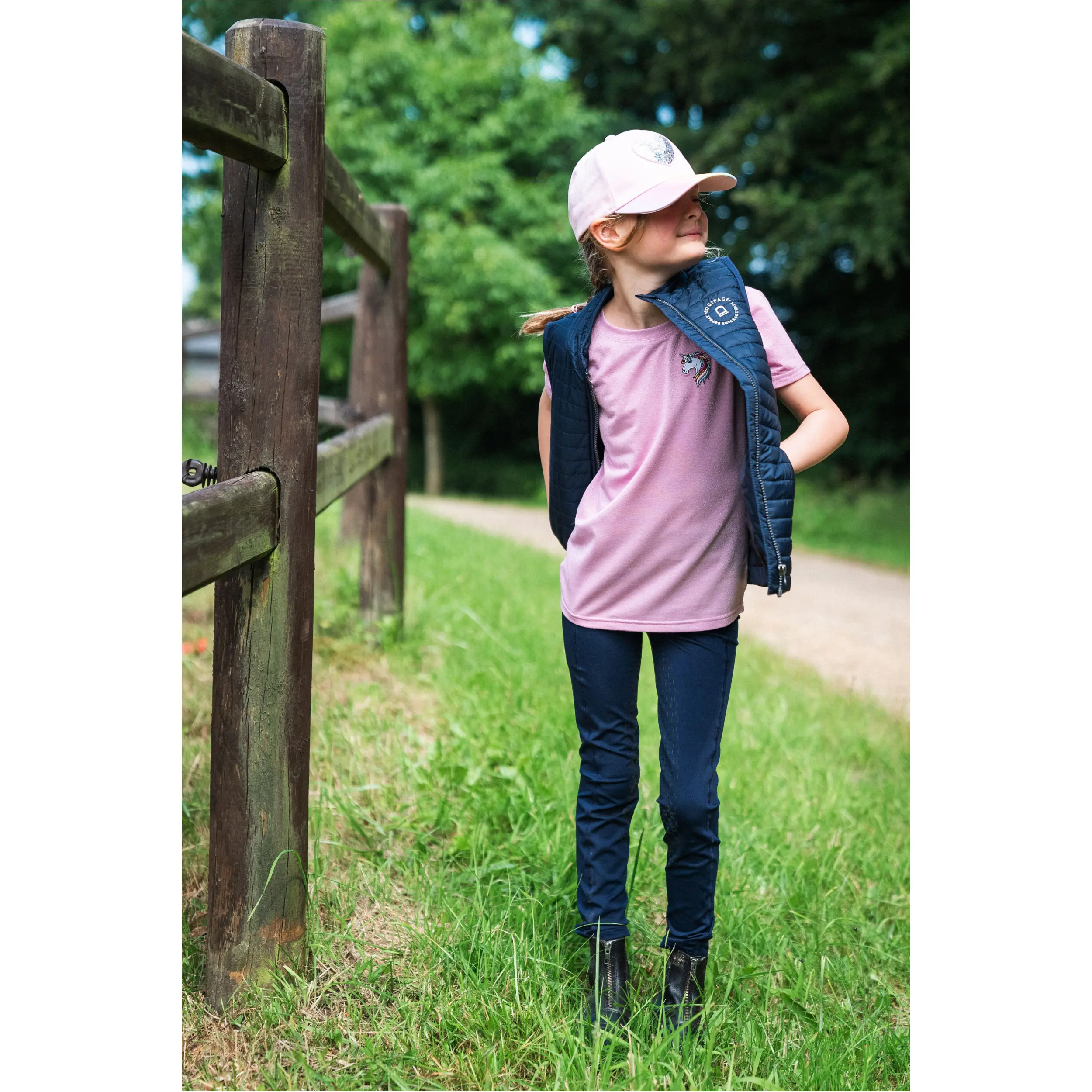 Kinder T-Shirt KARA phlox pink