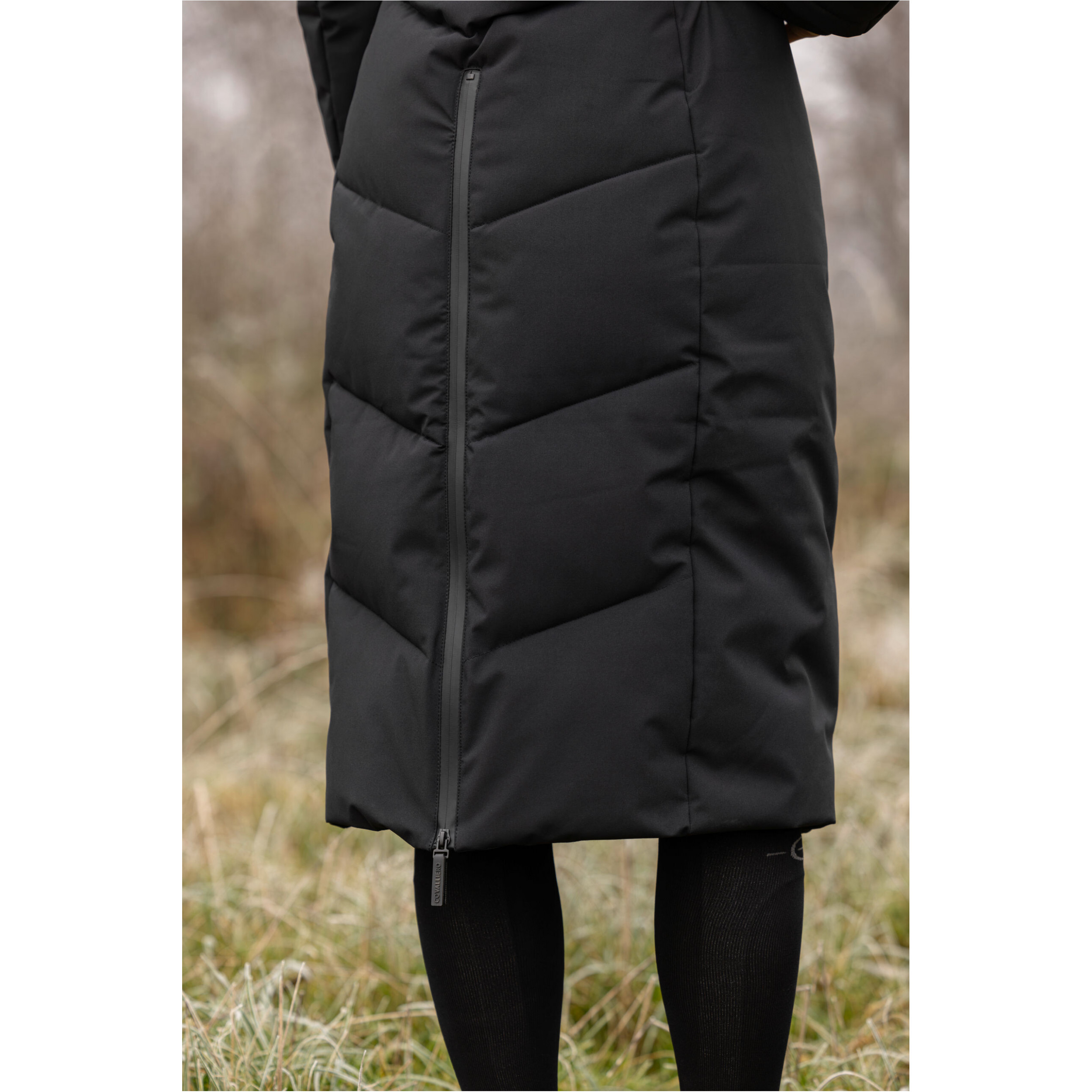 Damen Reitmantel H/W 2025 schwarz