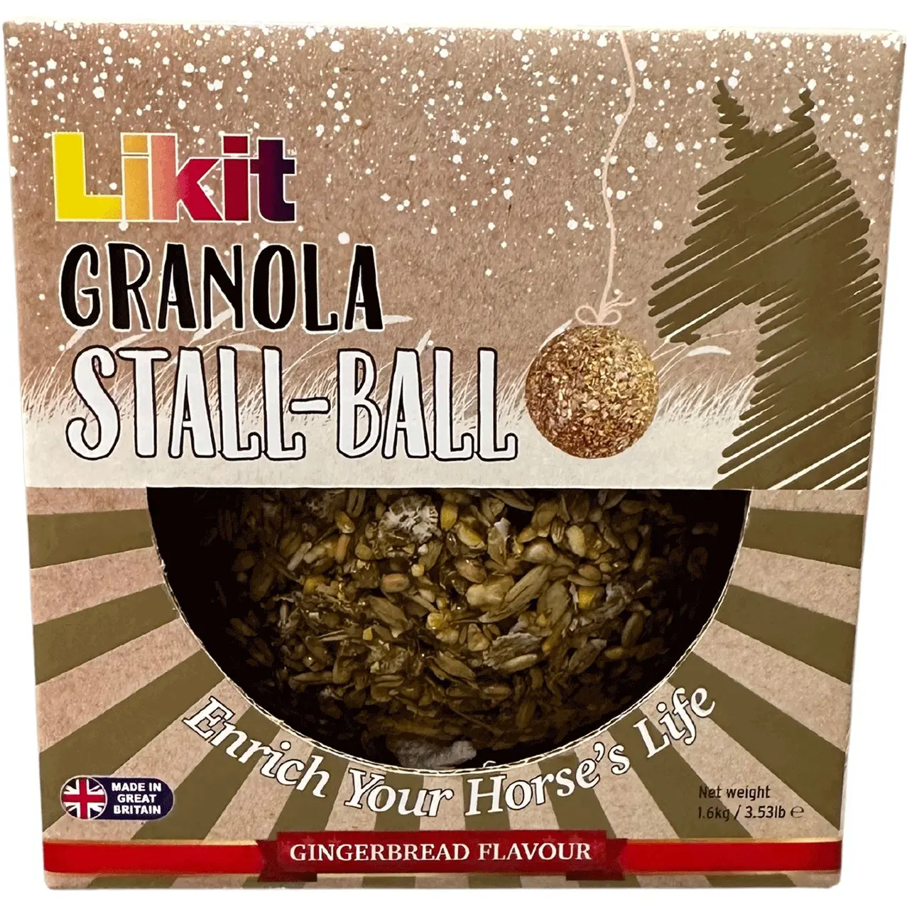 Müslikugel Lebkuchen 1600g Müslikugel Lebkuchen 1600g