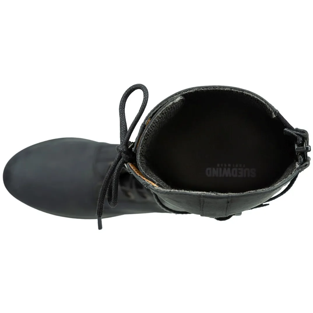 Damen Reitstiefel LONGFORD ALL YEAR Echtleder waxy black