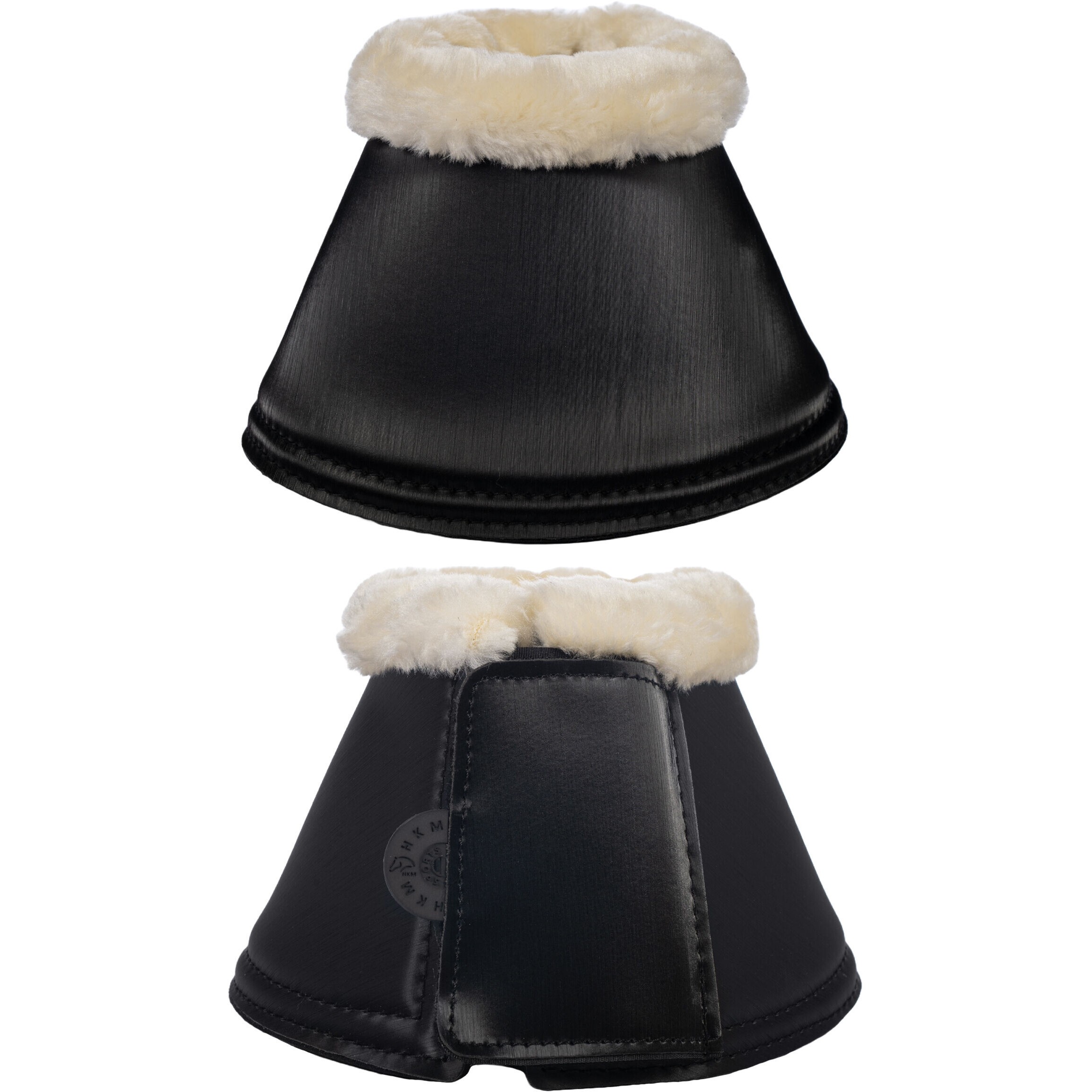 Hufglocken SHINY FUR schwarz