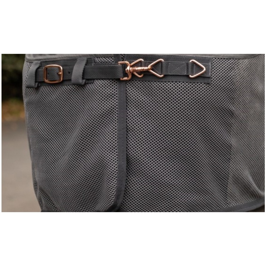 Fliegendecke mit Bauchlatz COMFORT grau