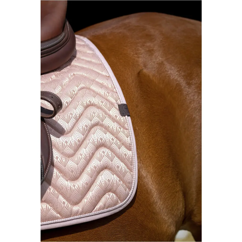 Schabracke BROCART rosa Warmblut Vielseitigkeit Schabracke BROCART rosa Warmblut Vielseitigkeit