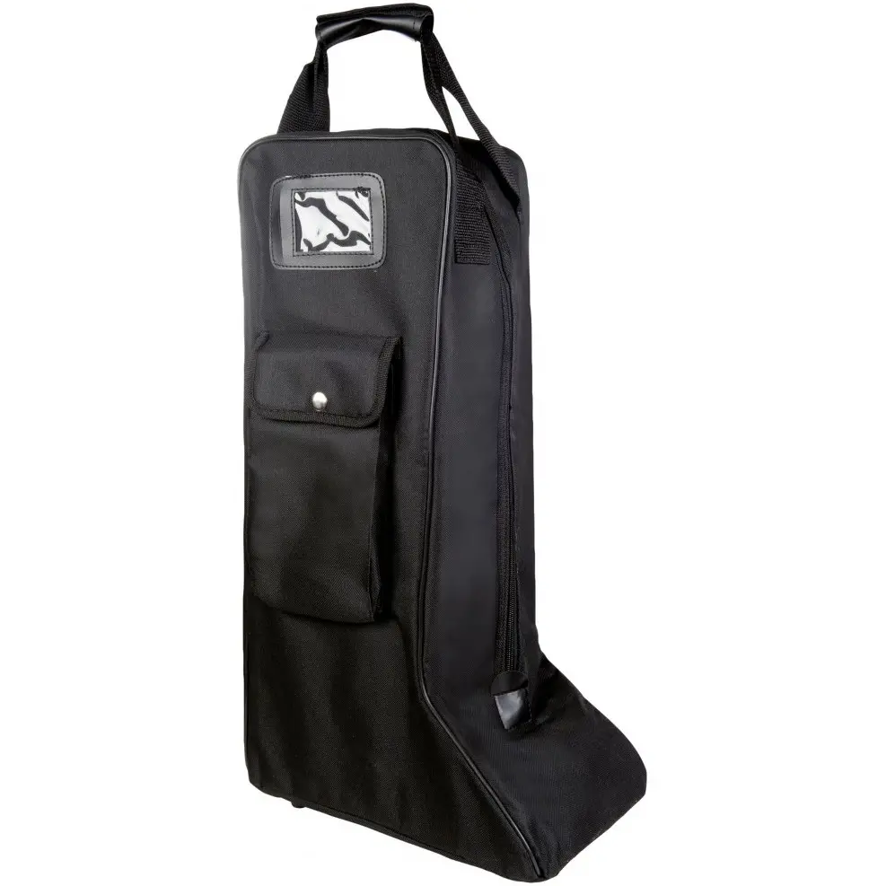 Reitstiefeltasche schwarz