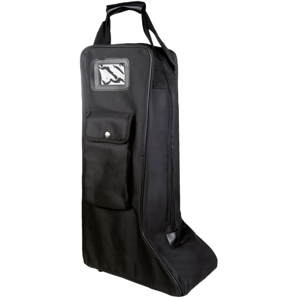 Reitstiefeltasche schwarz