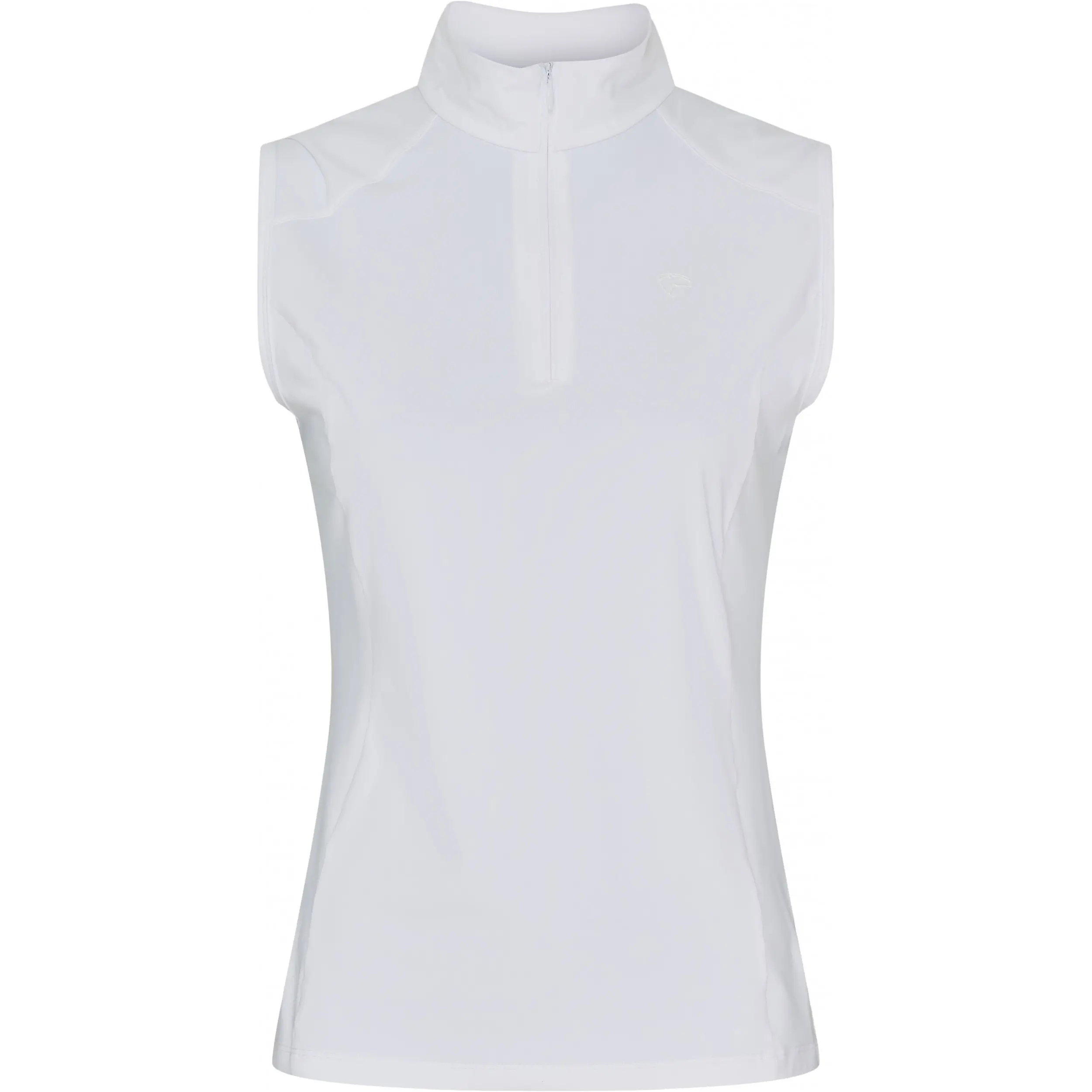 Damen Turniershirt Ärmellos TEODORA weiß