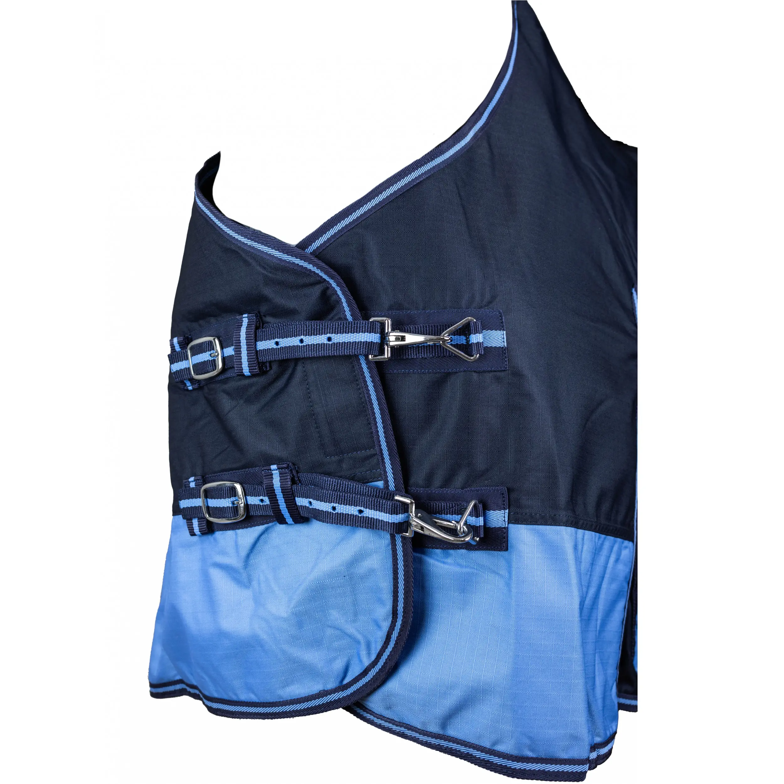 Winterdecke 200g Füllung 600D BASICLINE blau/babyblau