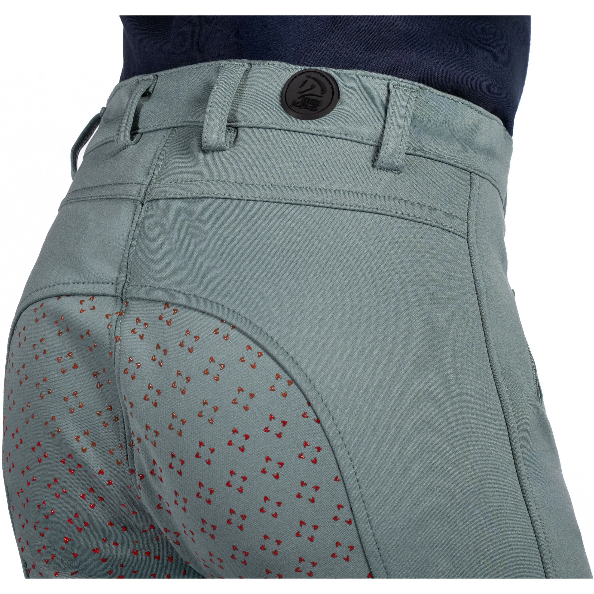 Kinder Reithose Silikon Vollbesatz MIA salbei Kinder Reithose Silikon Vollbesatz MIA salbei