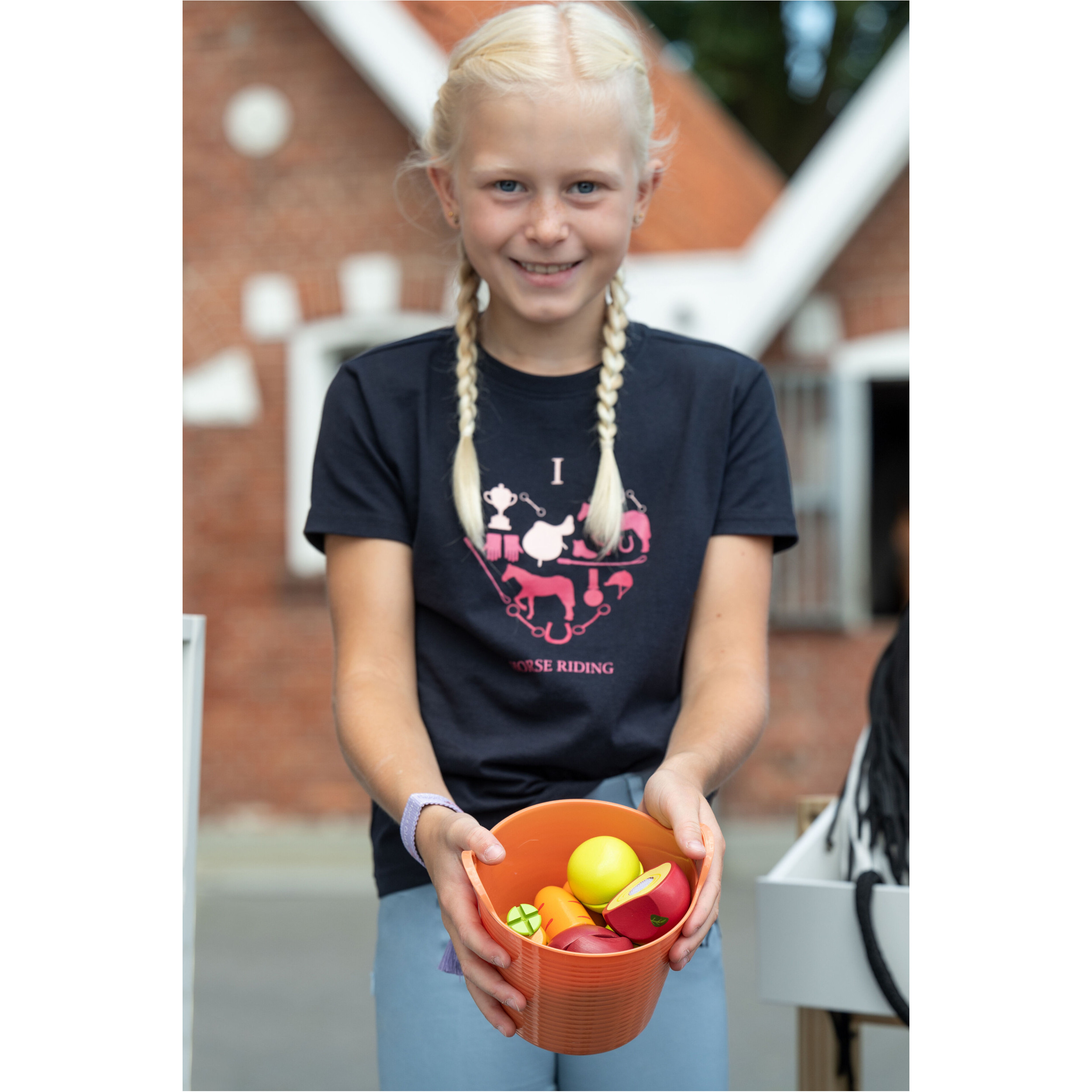 Futtereimer HOBBY HORSING orange Futtereimer HOBBY HORSING orange