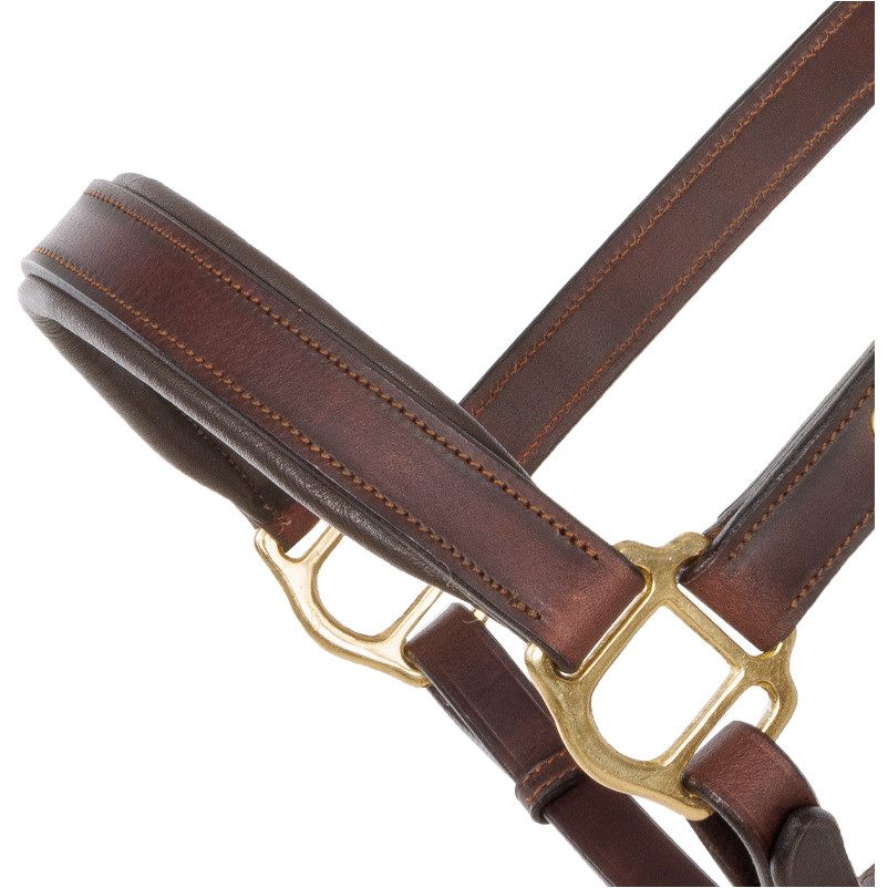 Lederhalfter Soft CINTA cognac/braun