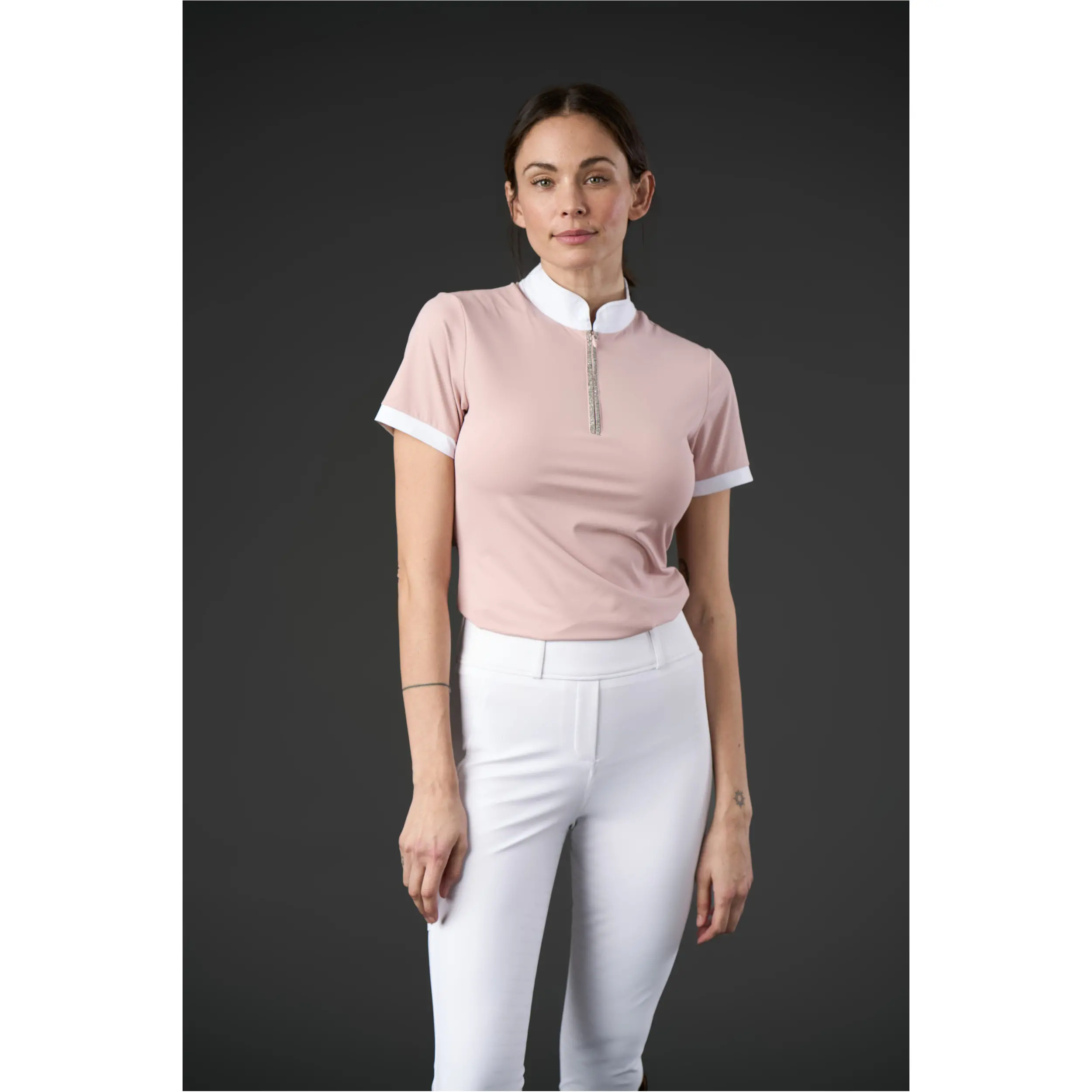 Damen Showshirt Kurzarm NICE burnished lilac