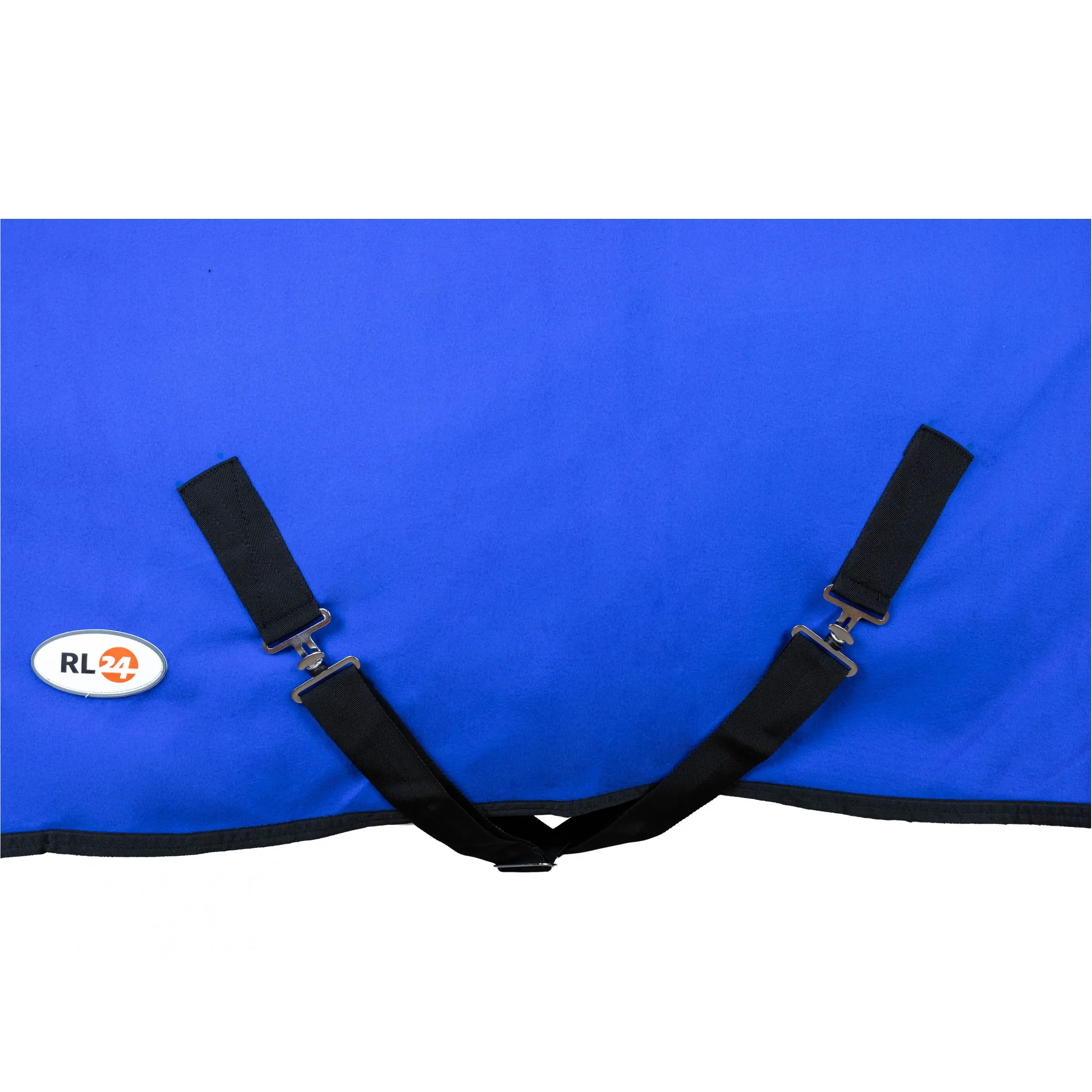 Abschwitzdecke mit Kreuzgurt BASICLINE royalblau