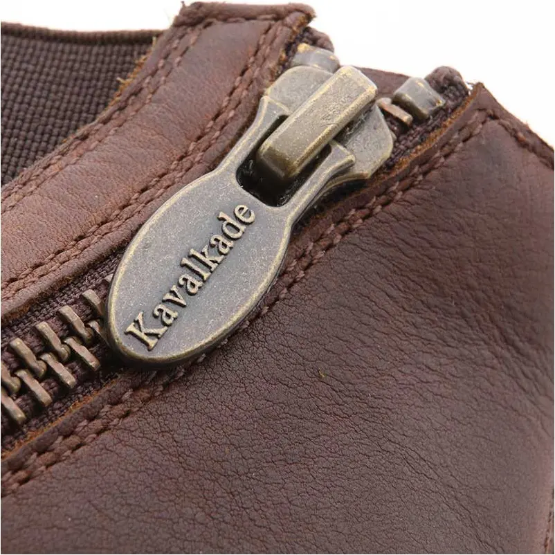 Stiefelette ROMULUS Leder geölt braun